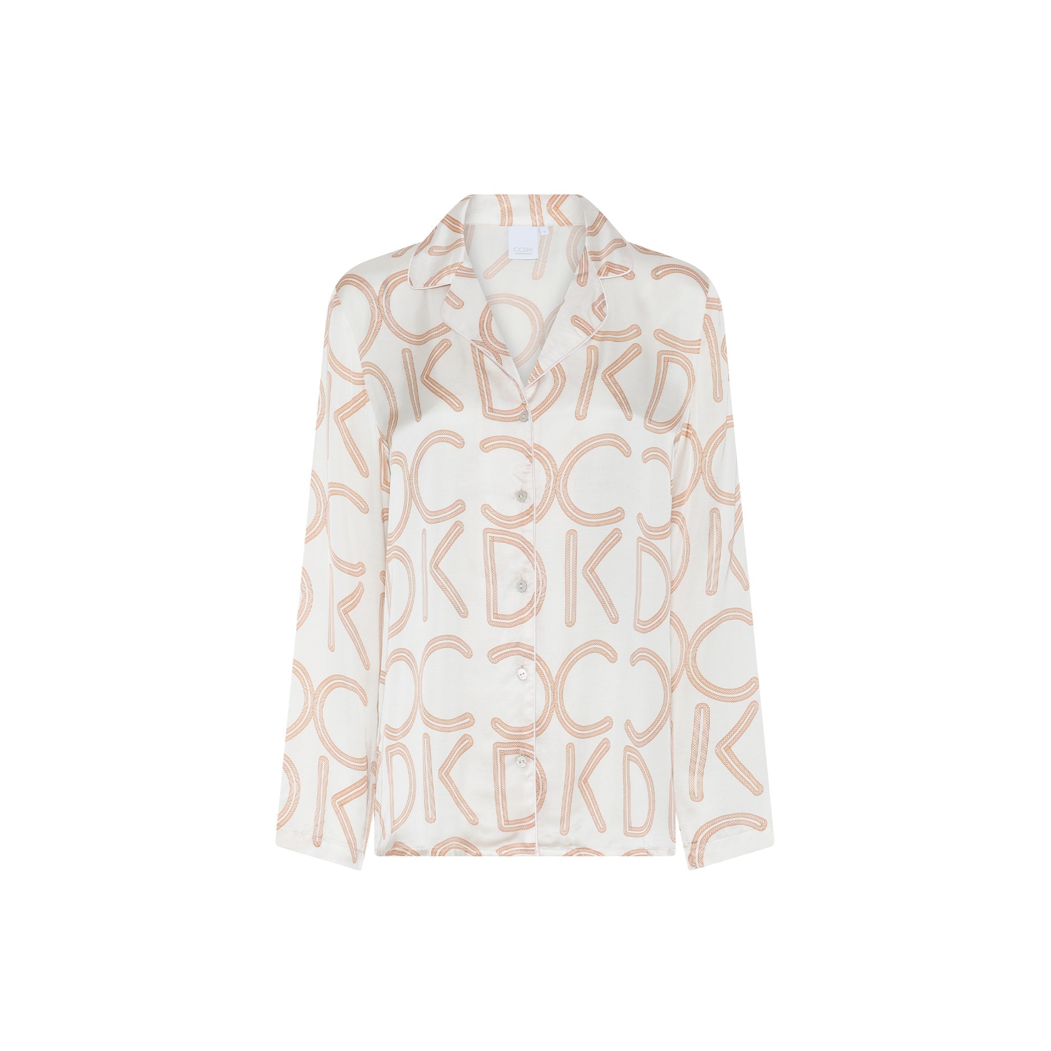 Josephine Shirt, Crystal Gray AOP