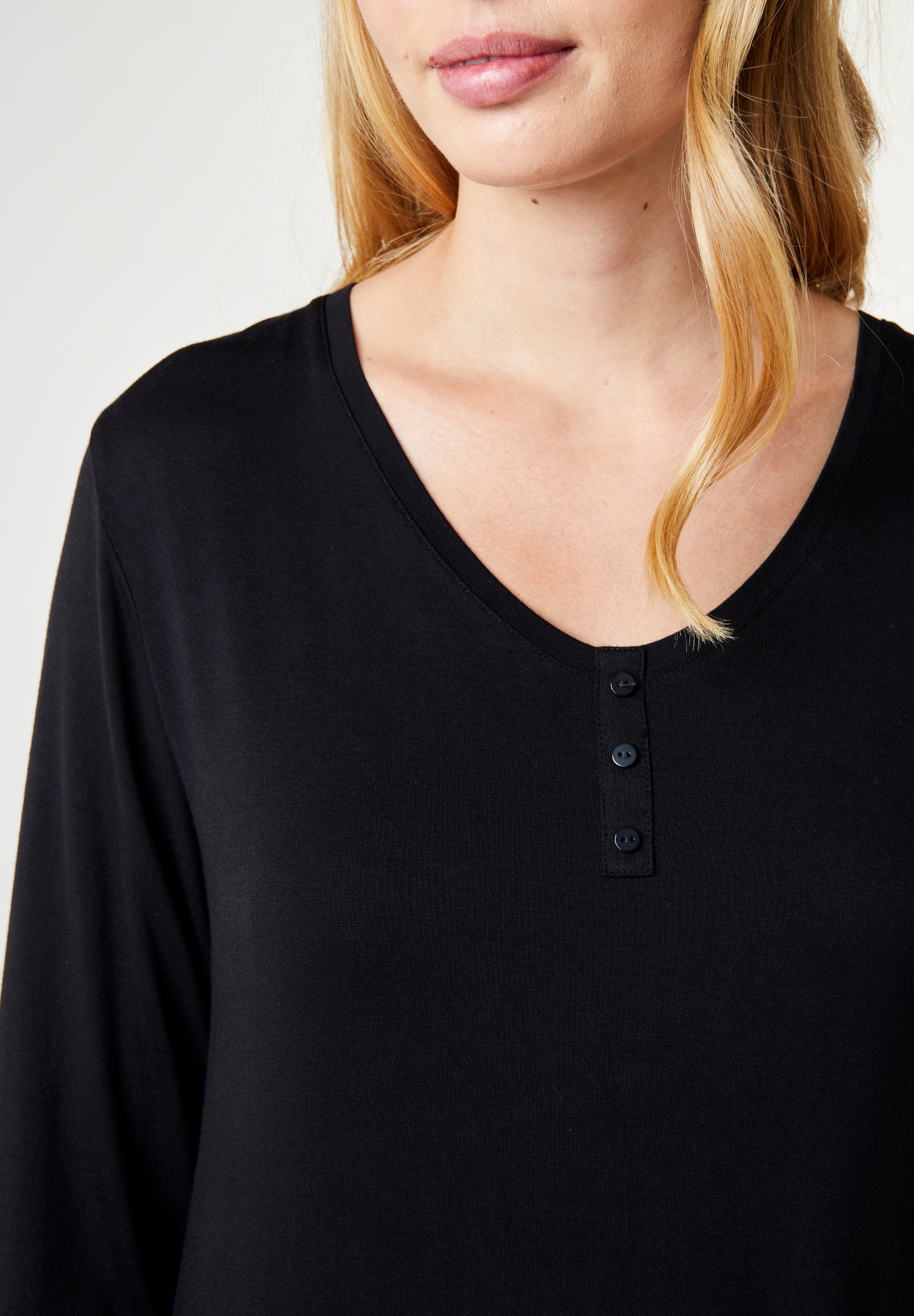 Jacqueline Long Sleeve Dress, Black