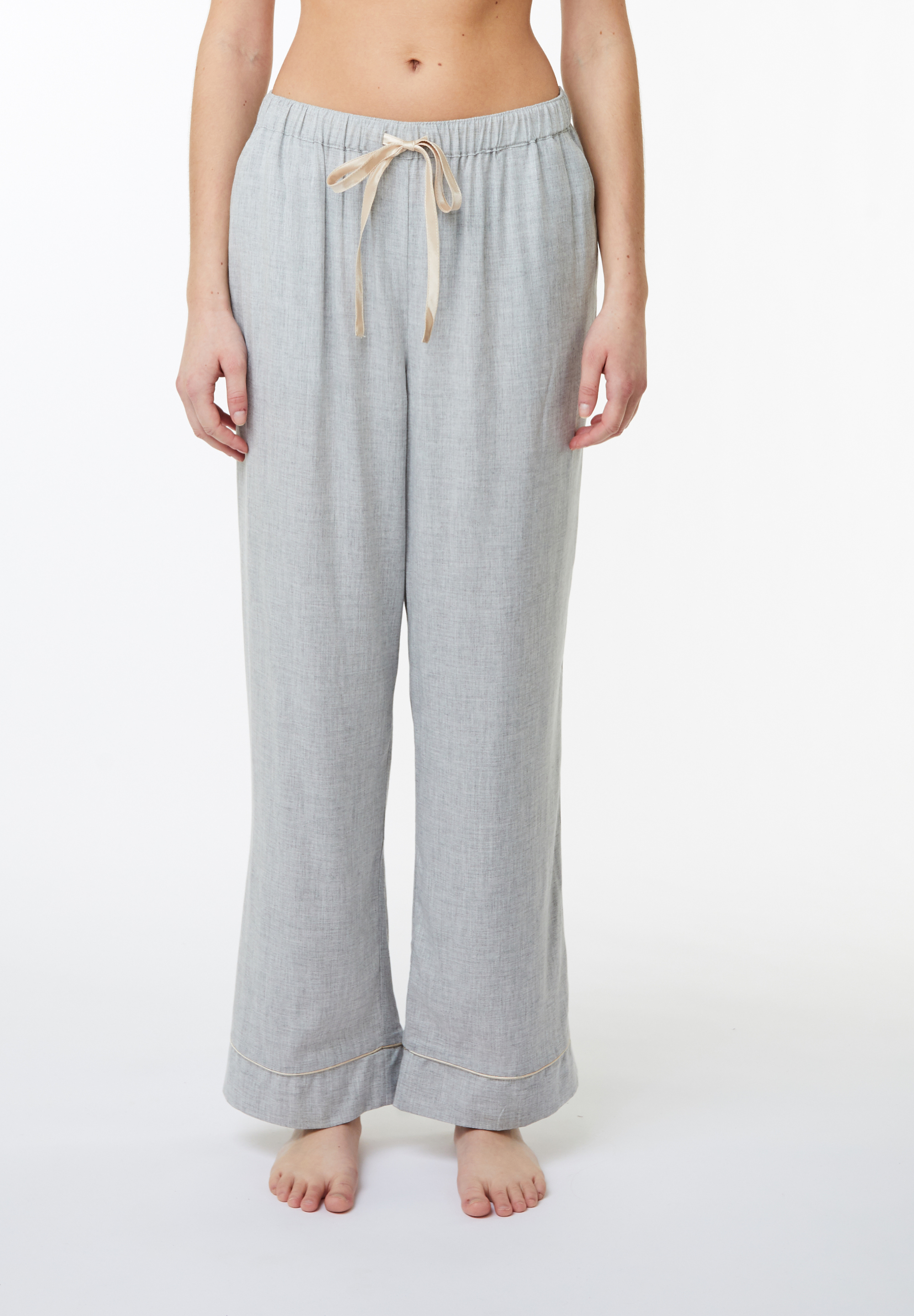 Katrina Pants, Light Grey Melange