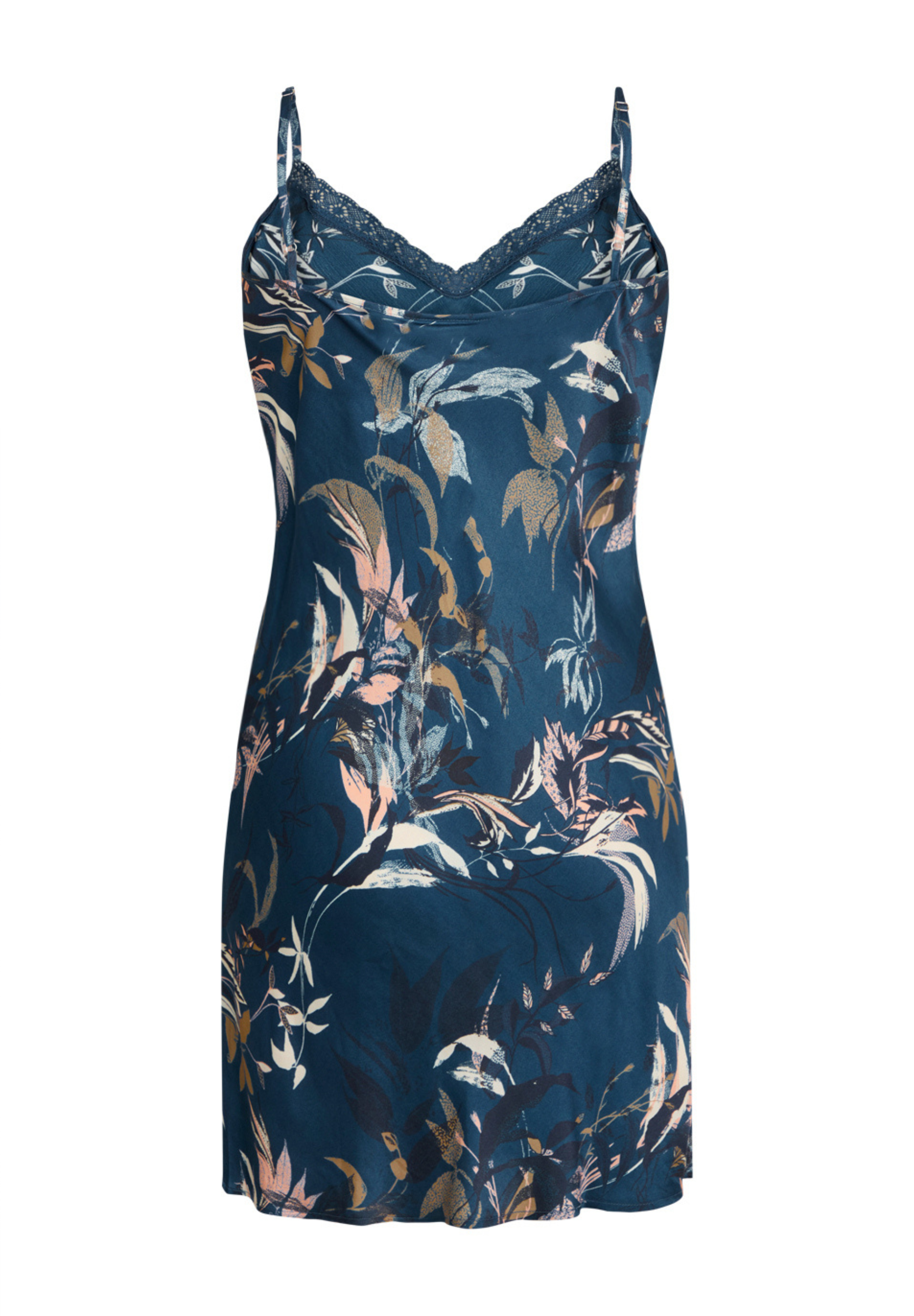 Jade Chemise Dress, Ensign Blue