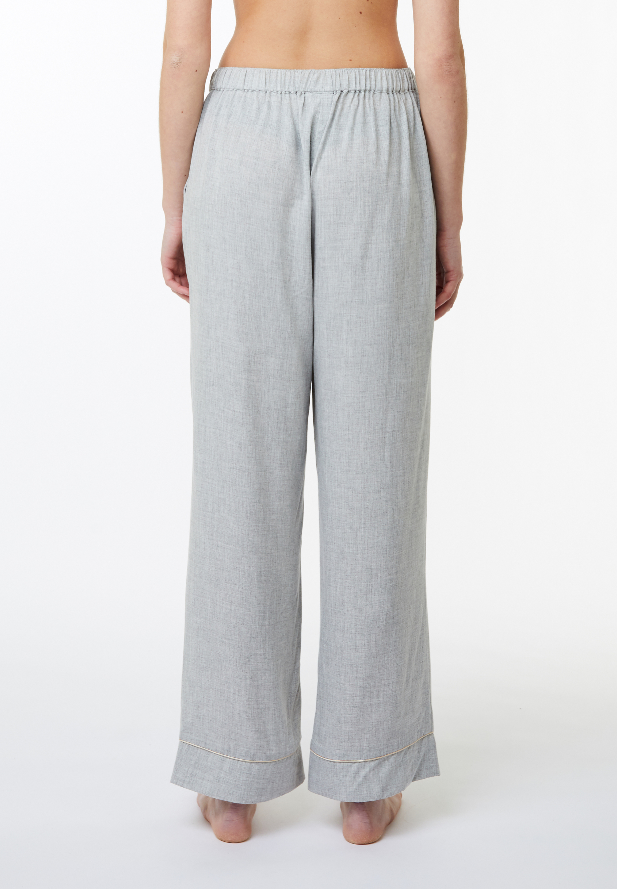 Katrina Pants, Light Grey Melange