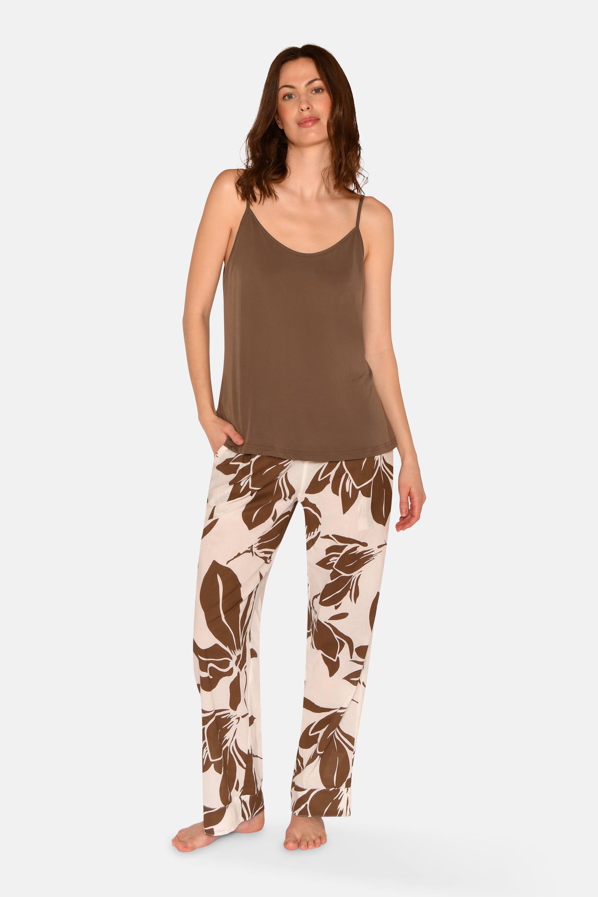 Kendall Chemise Top, Chocolate Chip – CCDK Copenhagen
