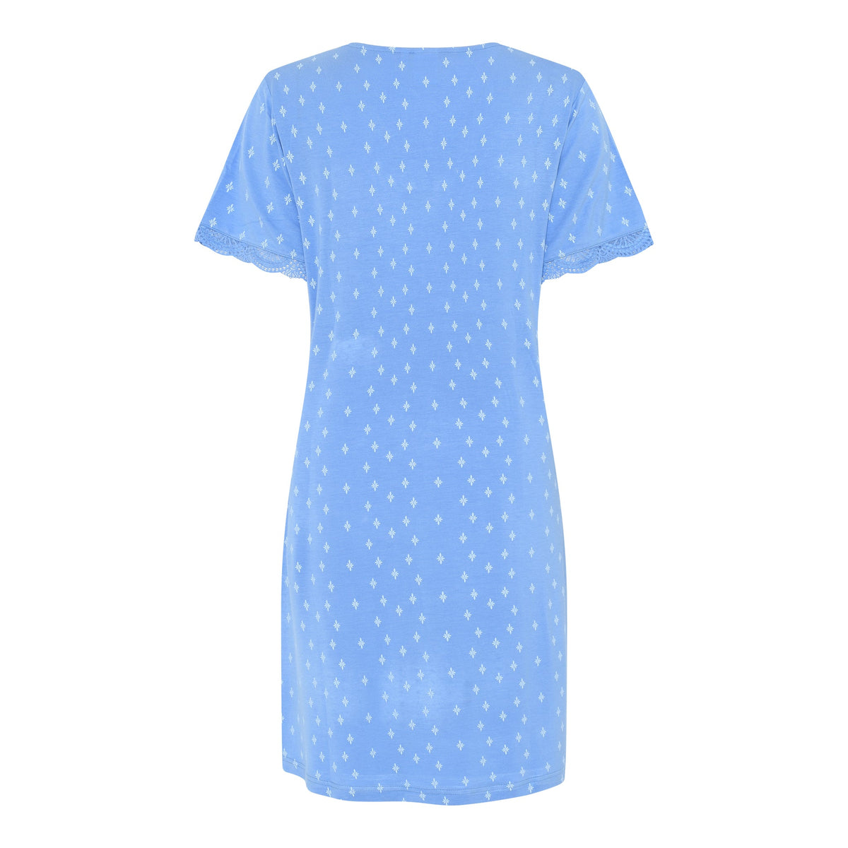 Jacqueline S/S Dress, Azurine AOP – CCDK Copenhagen