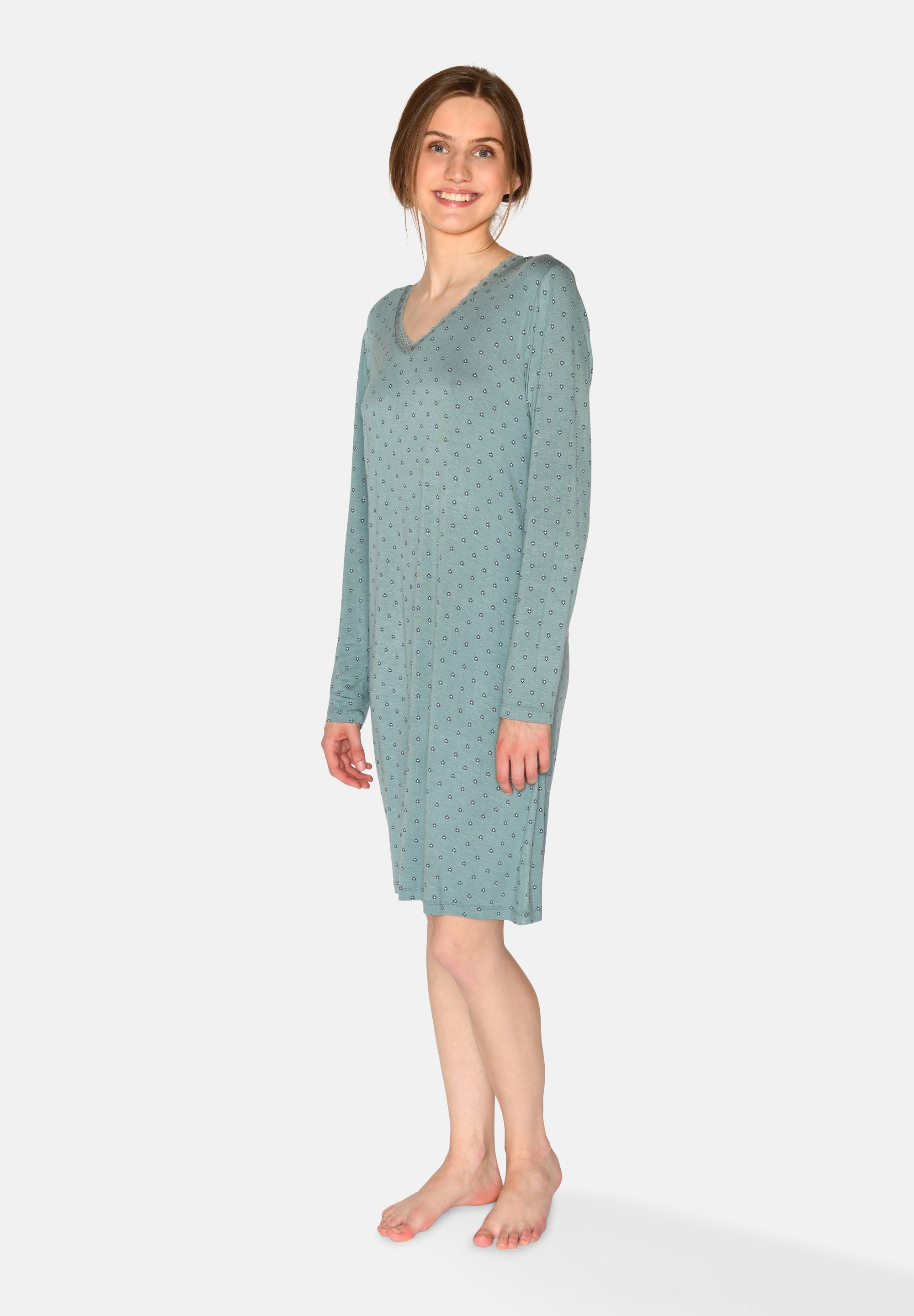 Jacqueline Long Sleeve Dress, Artic AOP
