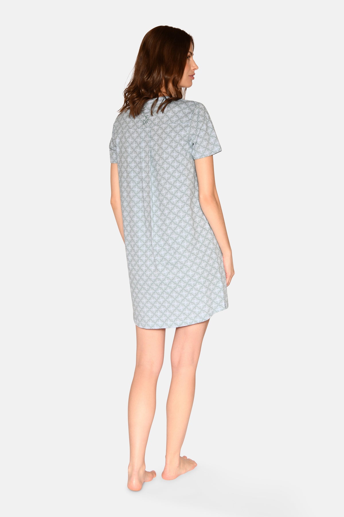 Nicole S/S Dress, Kentucky Blue AOP – CCDK Copenhagen