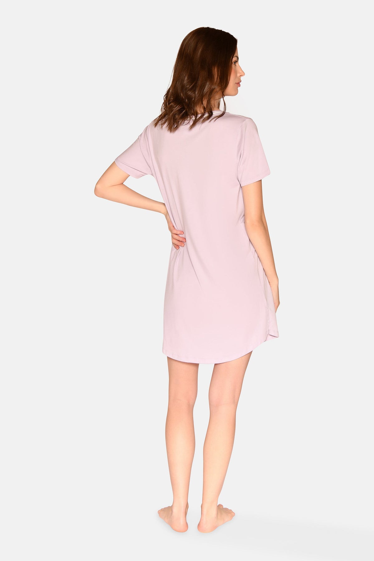 Nicole S/S V-neck Dress, Misty Lilac – CCDK Copenhagen