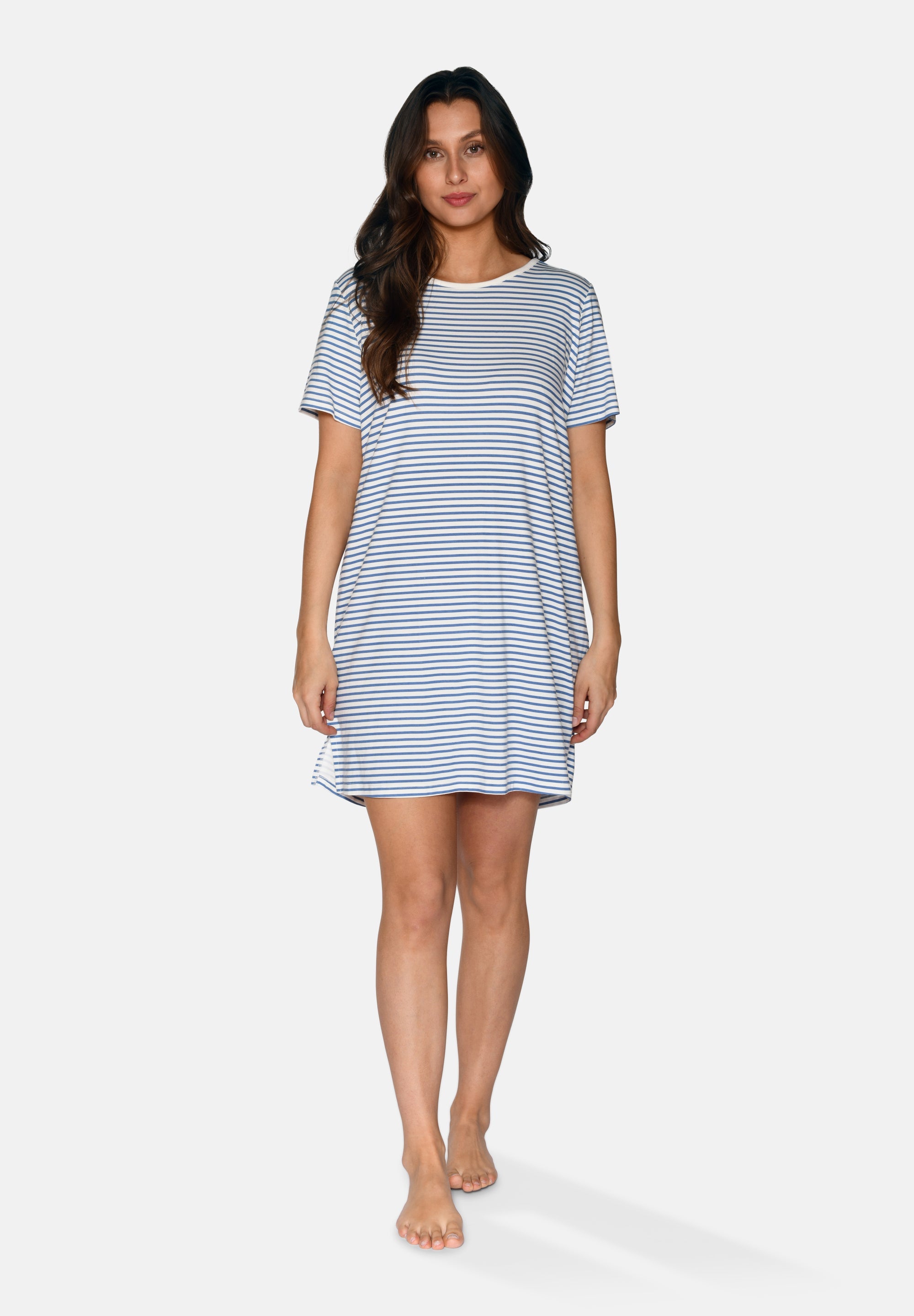 Bea S/S Dress, Riverside Stripe