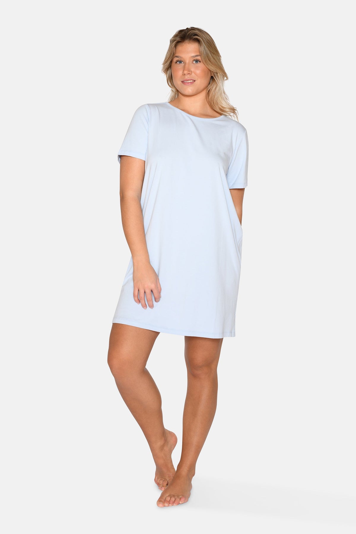 Bea Short Sleeve Dress, Kentucky Blue – CCDK Copenhagen