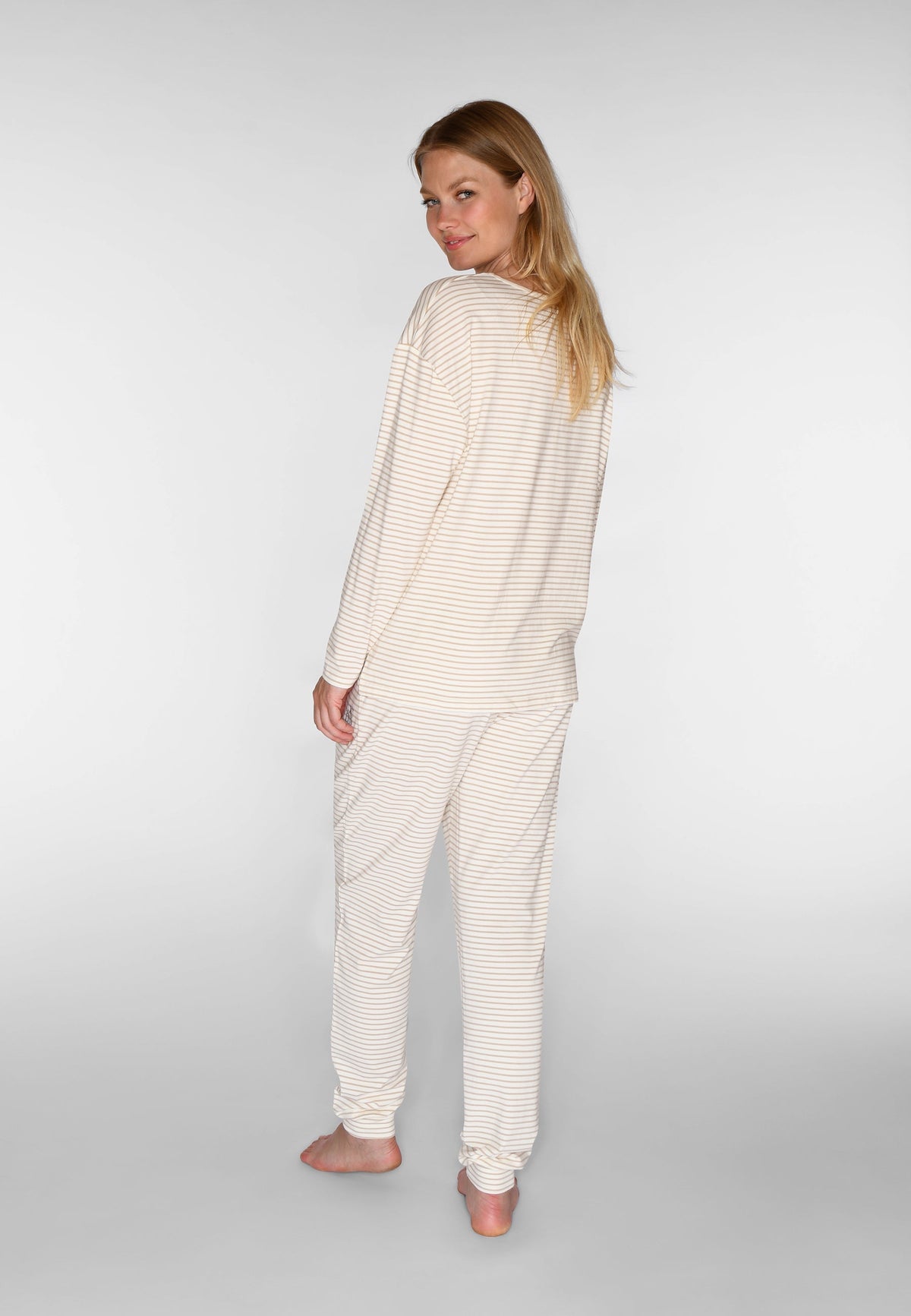 Britt L/S T-shirt, Cement Stripe – CCDK Copenhagen