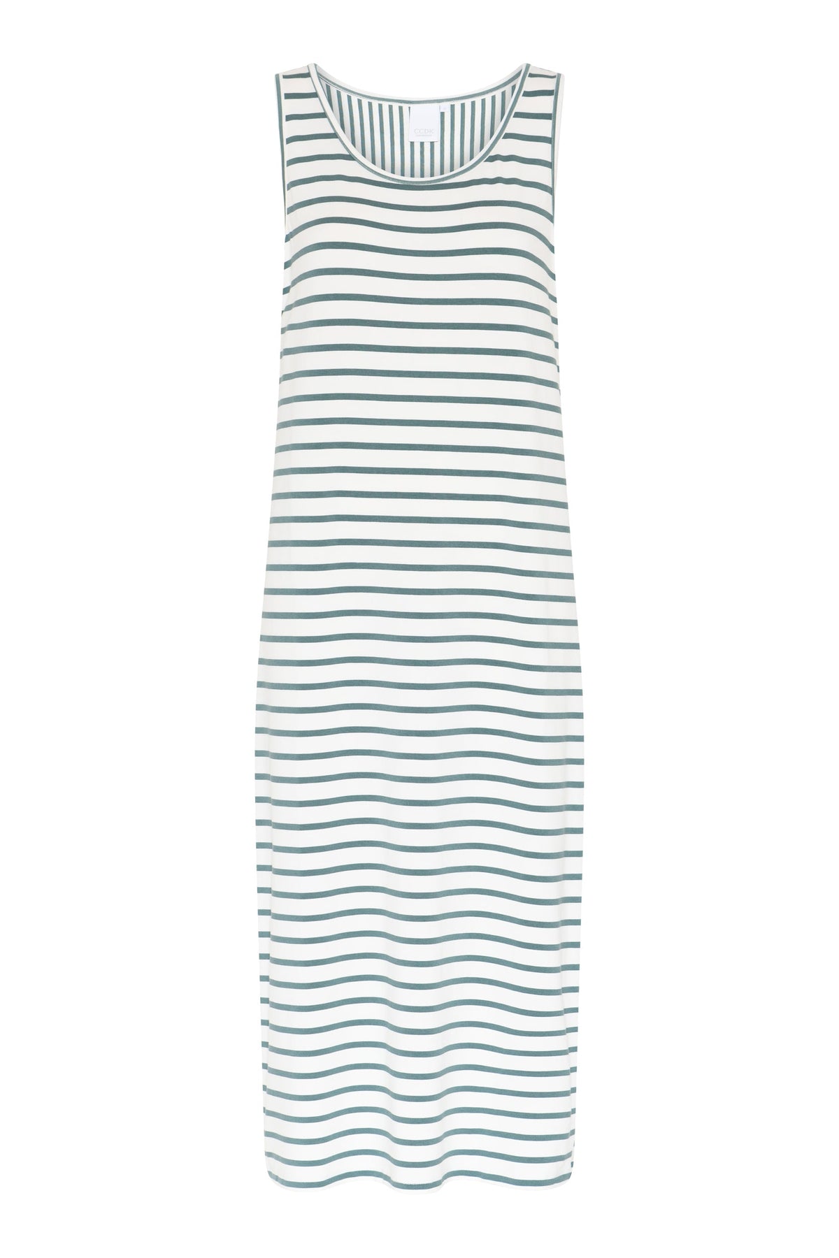Anna Strap Dress, Sagebrush Green Stripe. – CCDK Copenhagen