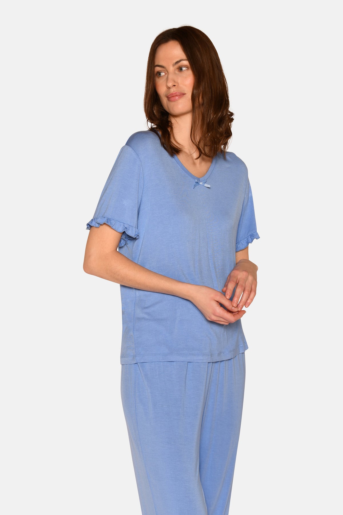 Jordan Frill T-shirt, Azurine – CCDK Copenhagen