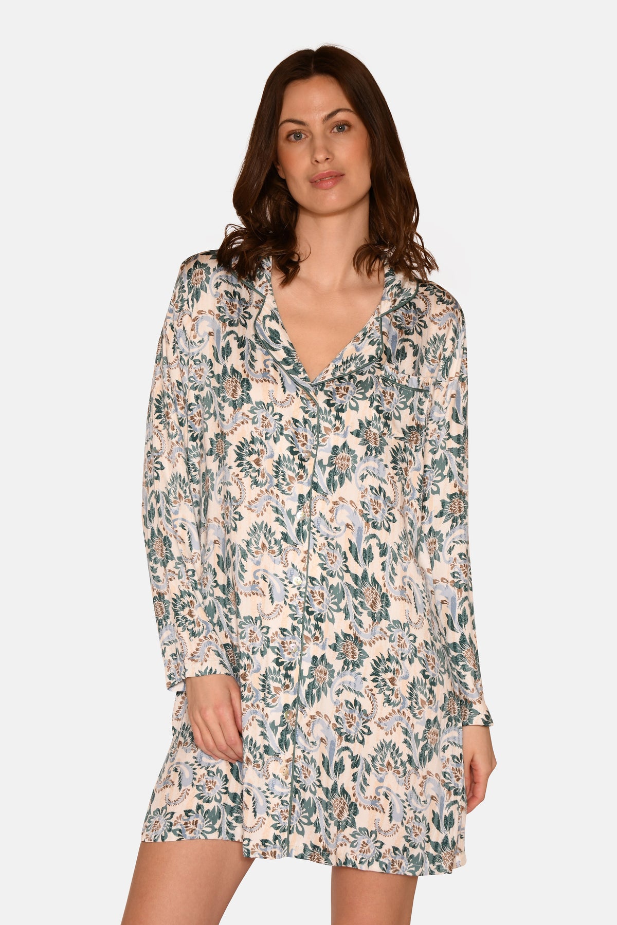 Josephine Dress, Sagebrush Green AOP – CCDK Copenhagen