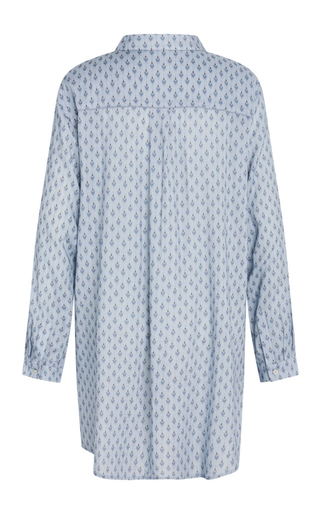 Solvei Shirt, Celestian Blue AOP