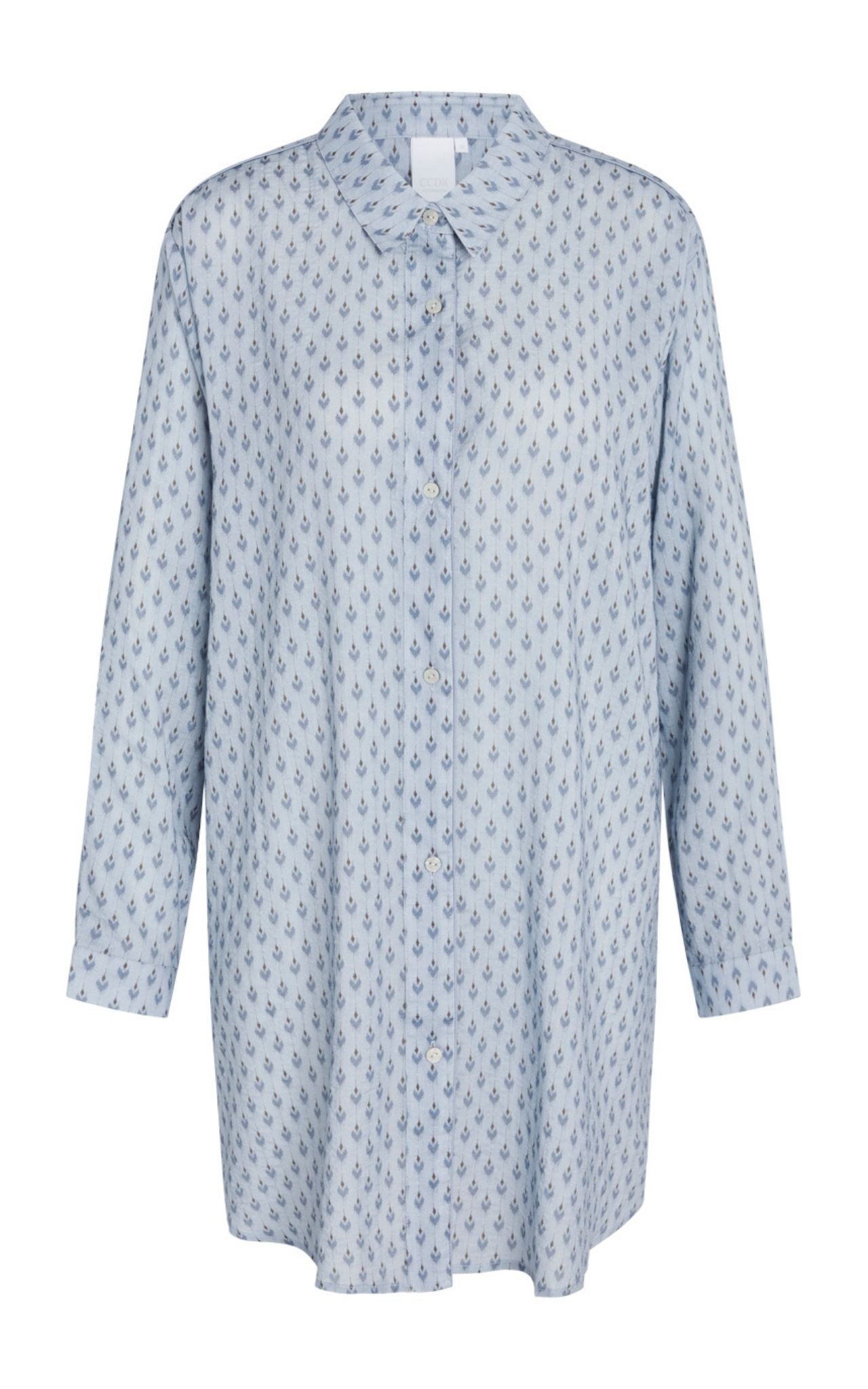 Solvei Shirt, Celestian Blue AOP