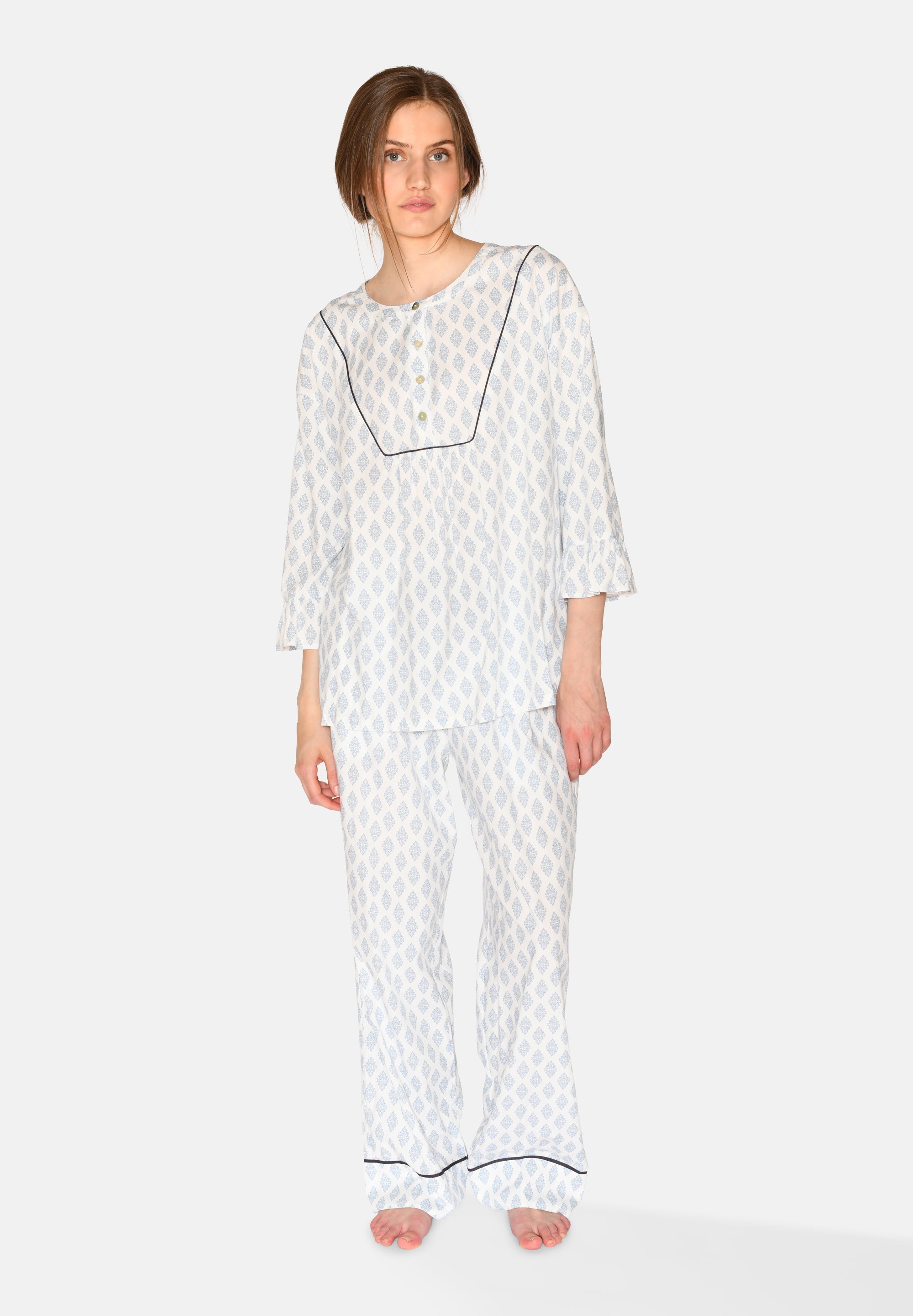 Ninna Blouse, Snow White AOP