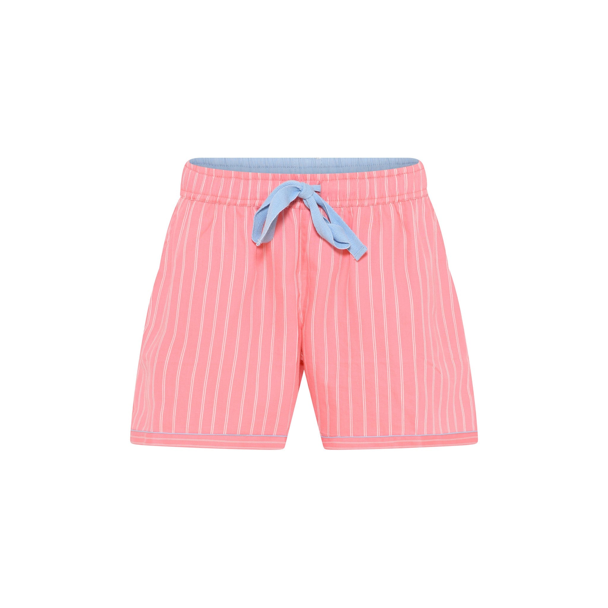 Katrina Shorts, Geranium Pink Stripe