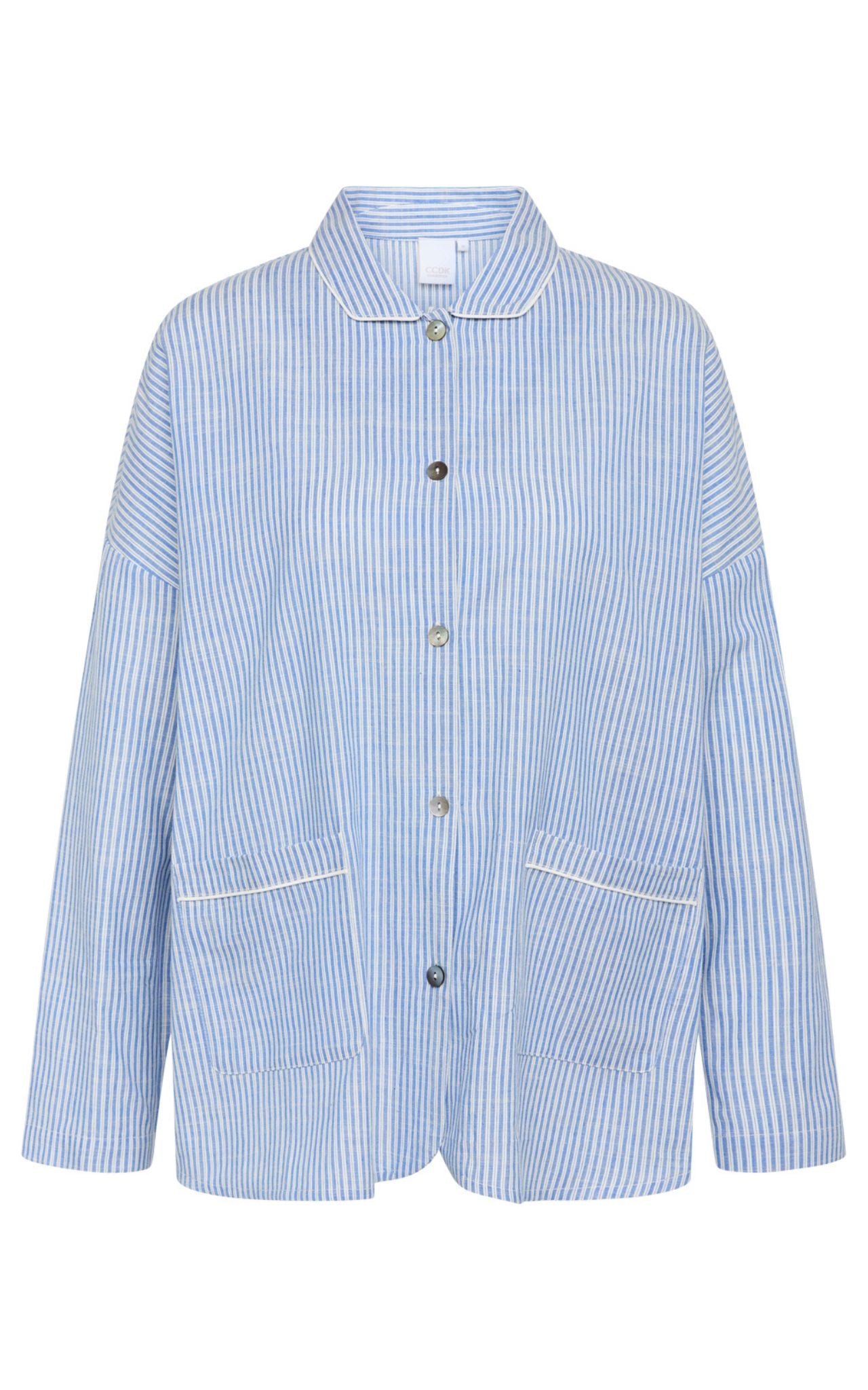 Amanda Shirt, English Manor Stripe