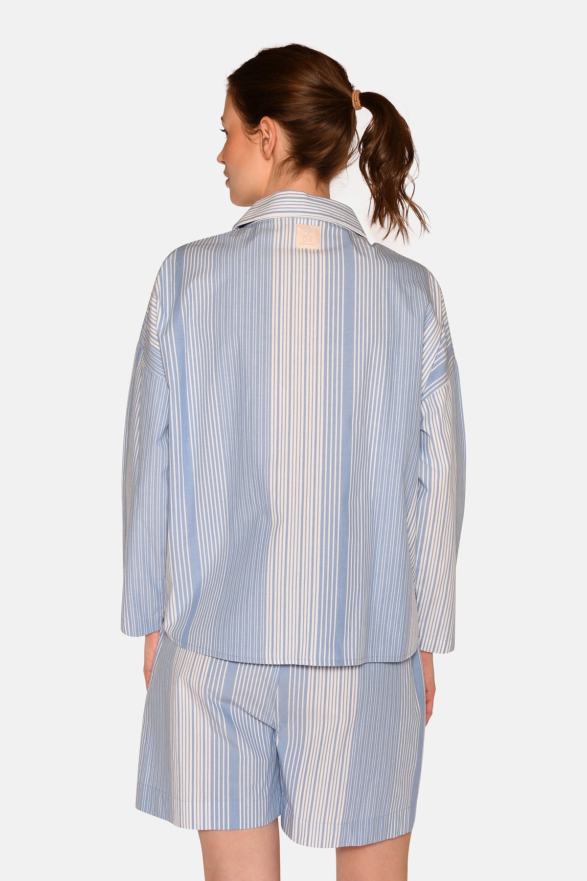 Amanda Shirt, Azurine Stripe – CCDK Copenhagen