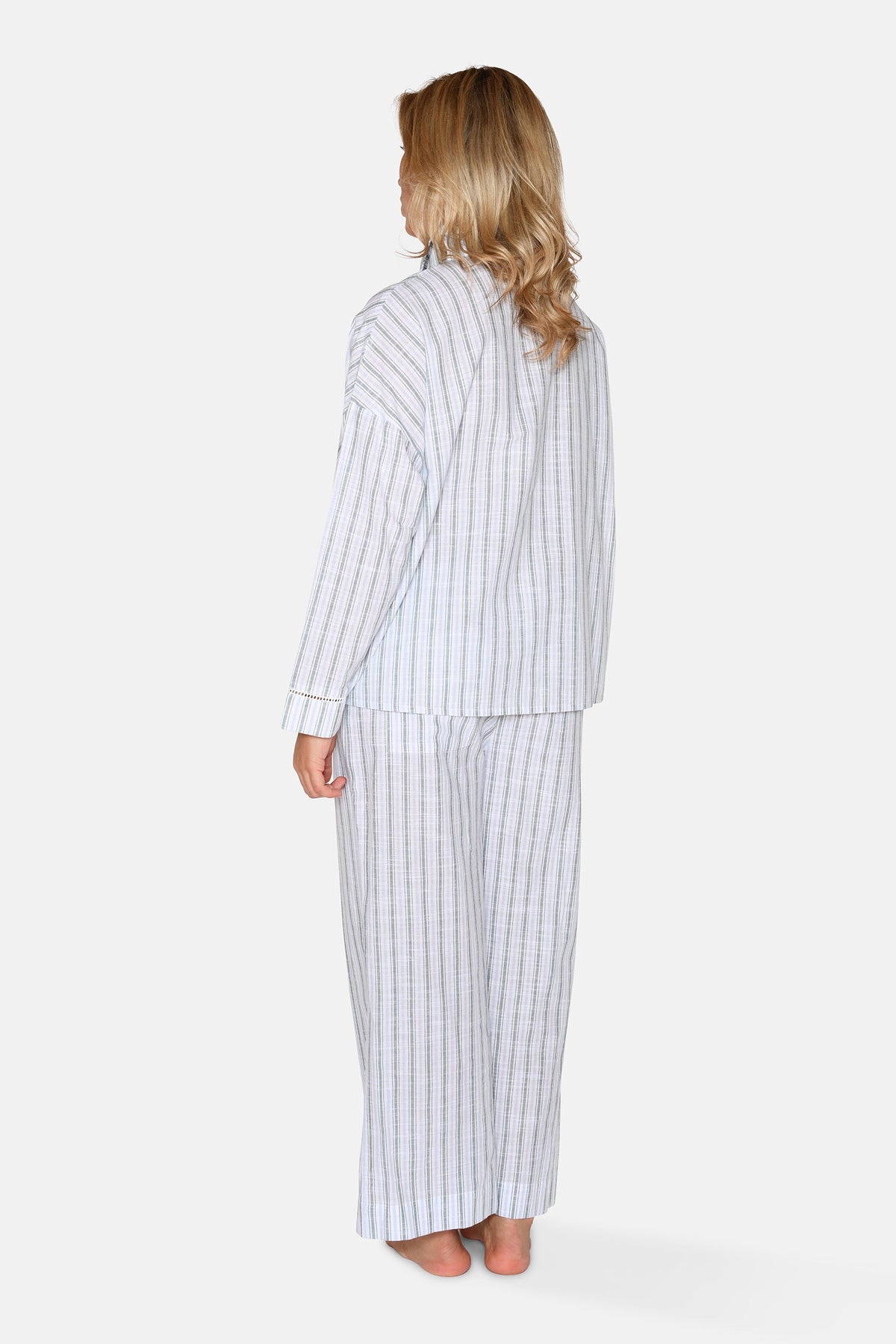 Amanda Shirt, Sagebrush Green Stripe – CCDK Copenhagen
