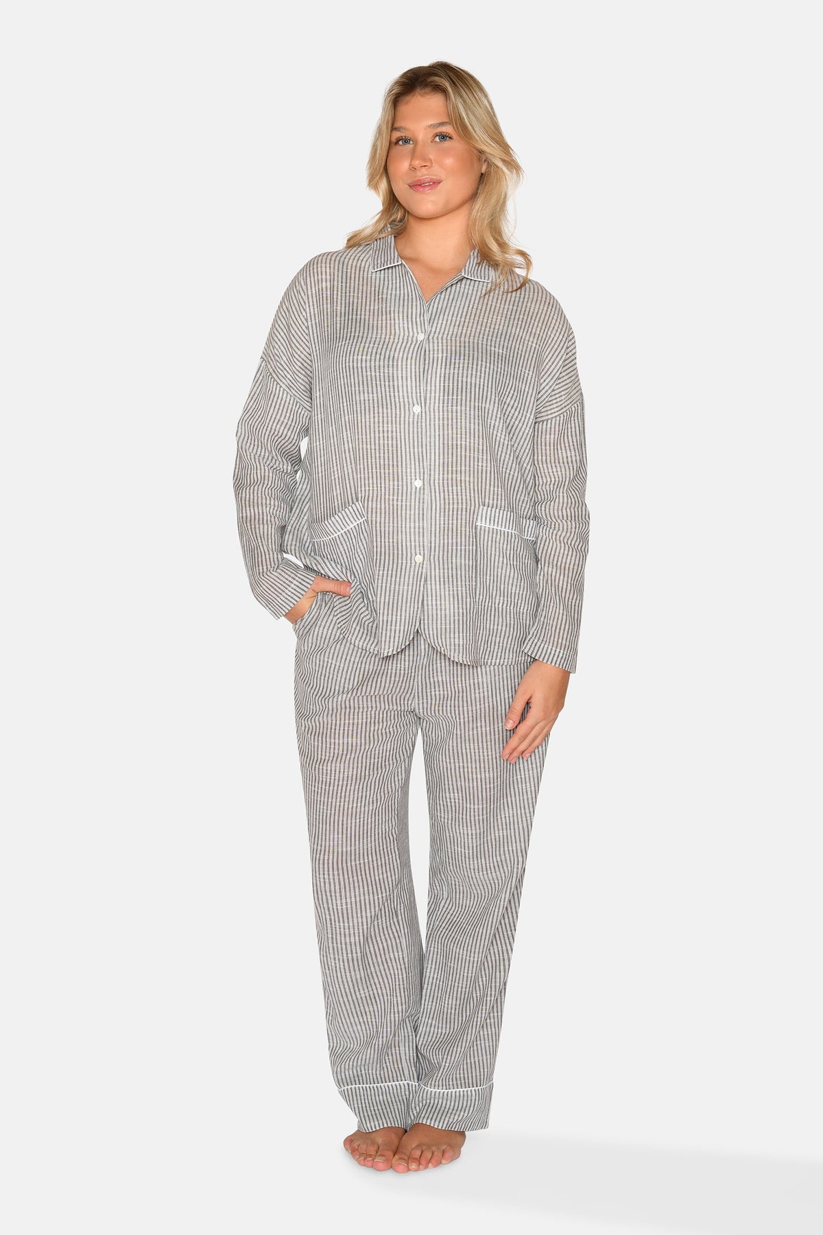Pia Pants, Pavement Stripe – CCDK Copenhagen
