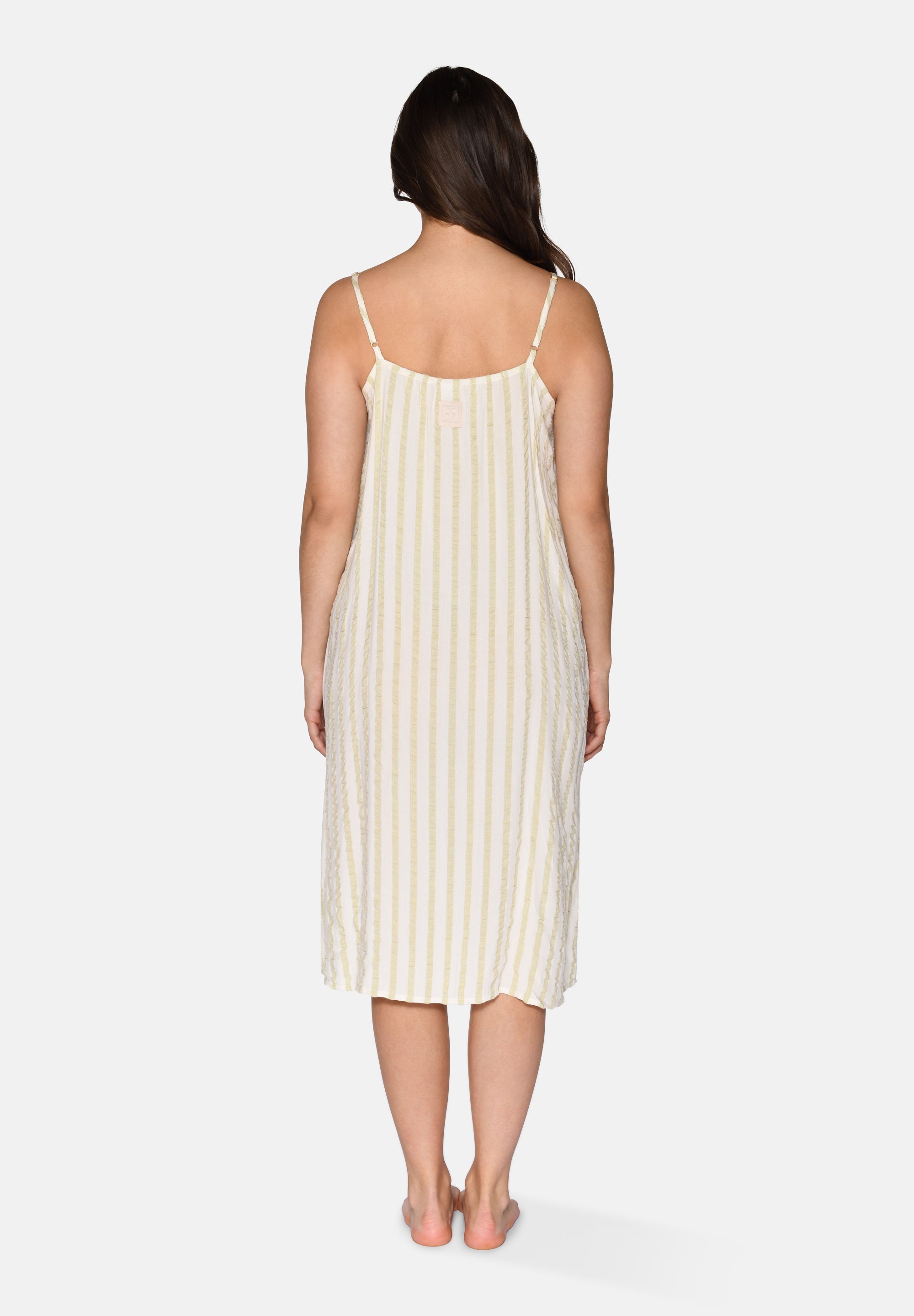 Oda Dress, Hay Stripe