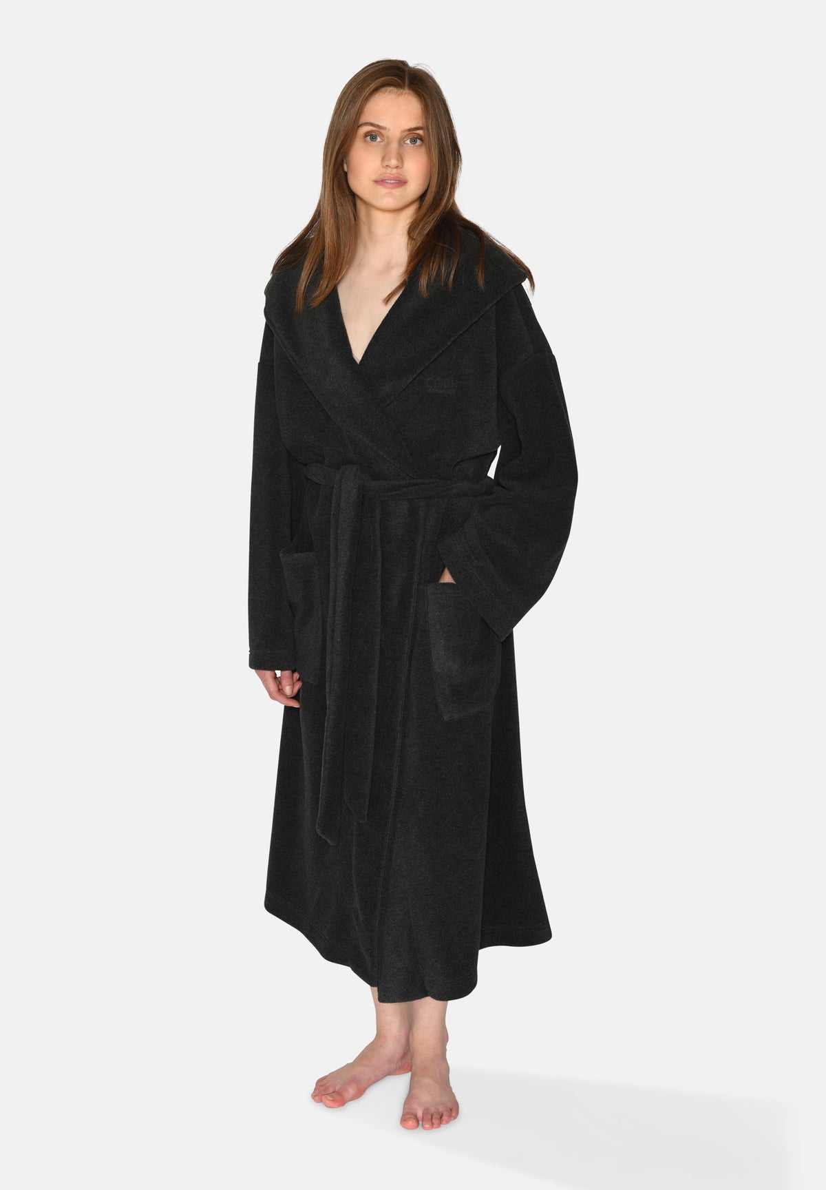 Lisa Bathrobe, Dark Grey Melange – CCDK Copenhagen