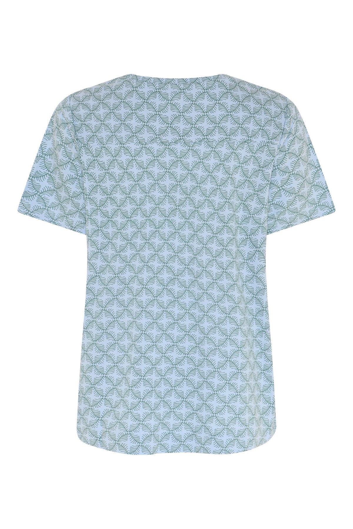 Janis S/S T-shirt, Kentucky Blue AOP – CCDK Copenhagen
