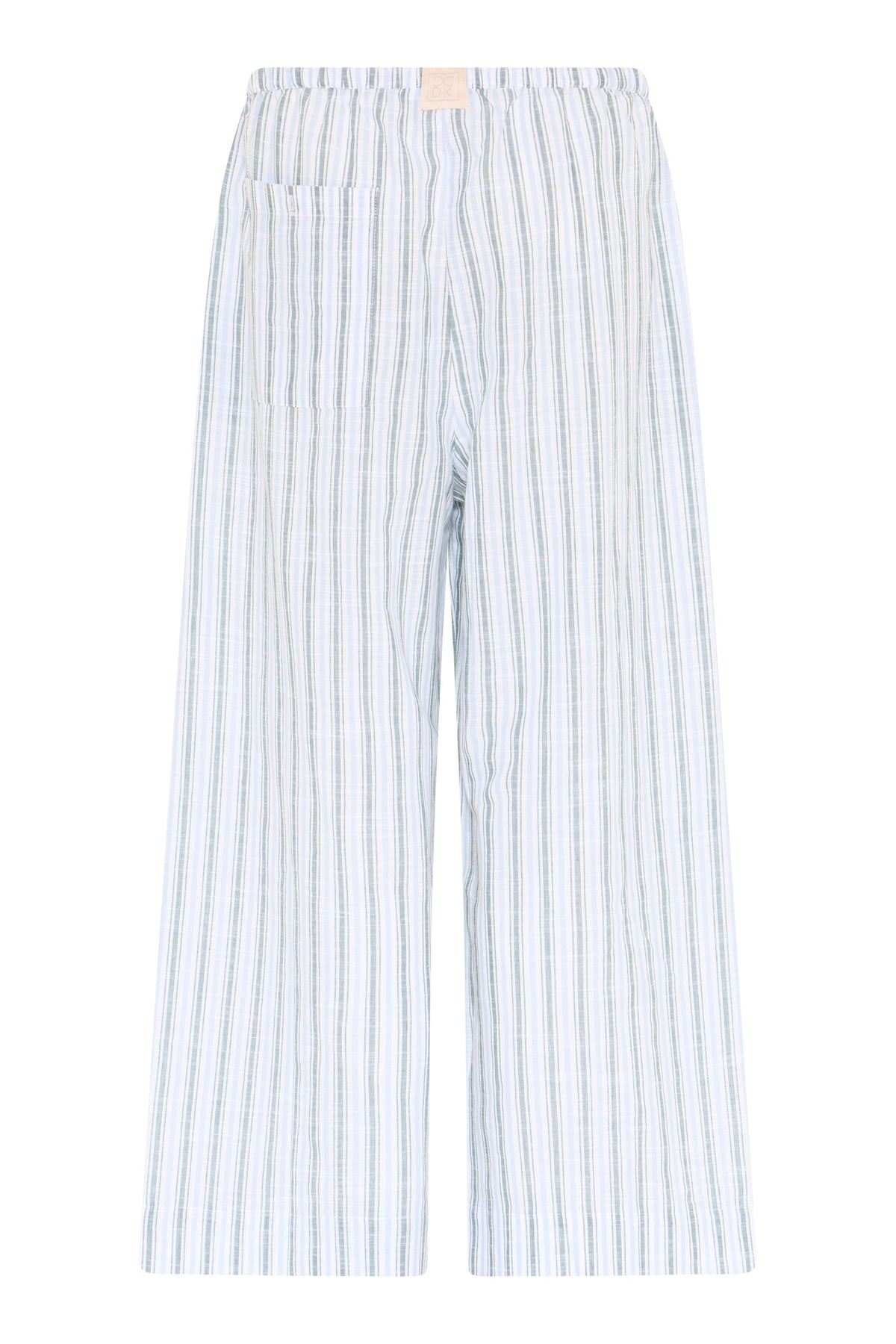 Mila Cropped Pants, Sagebrush Green Stripe – CCDK Copenhagen