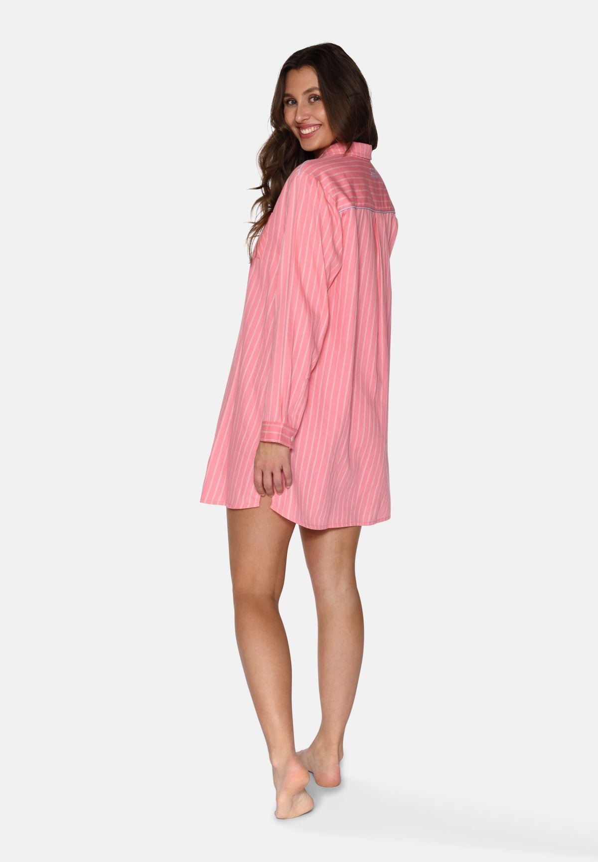 Mary Shirt, Geranium Pink Stripe – CCDK Copenhagen
