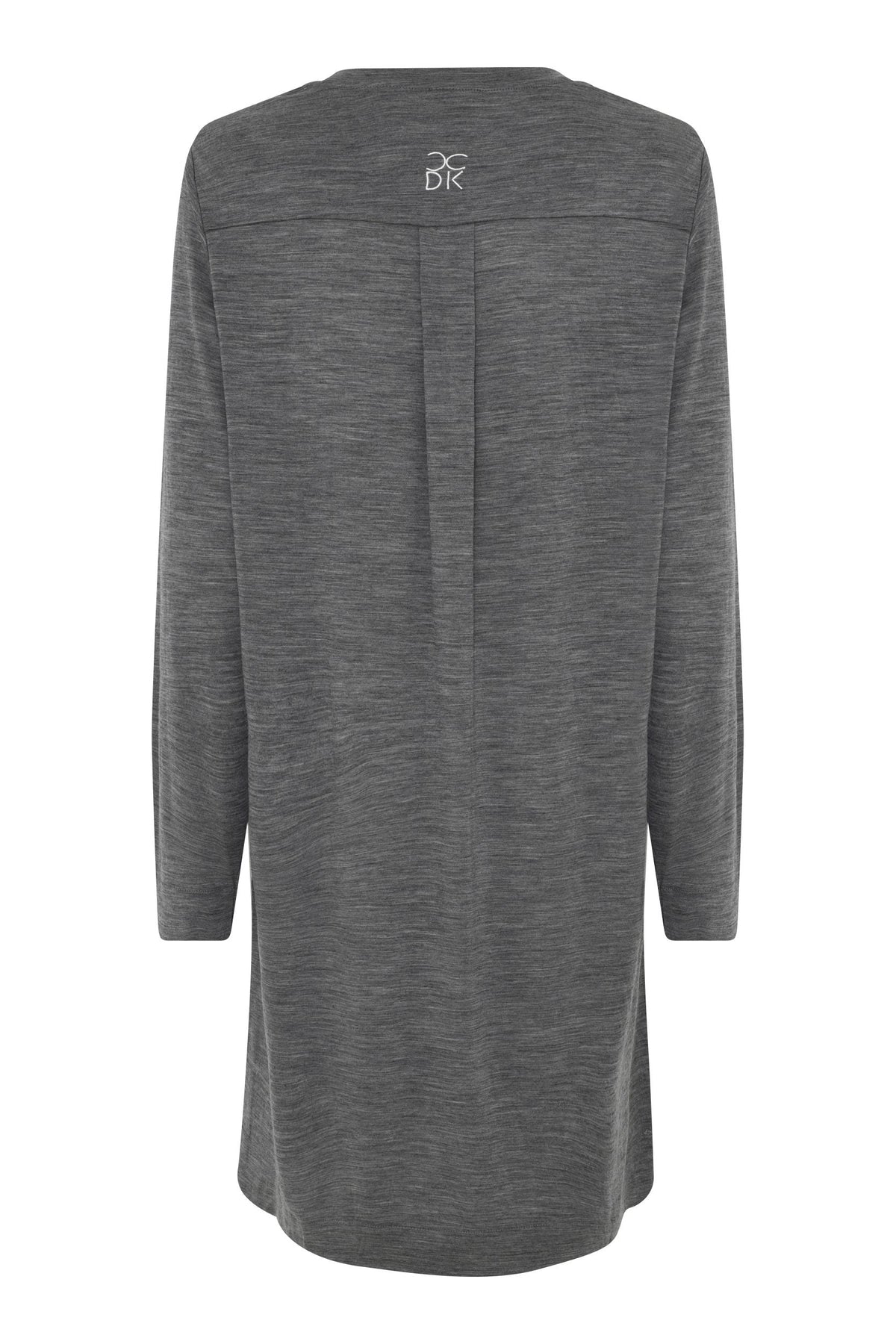 Marcia L/S Dress, Dark Grey Melange – CCDK Copenhagen