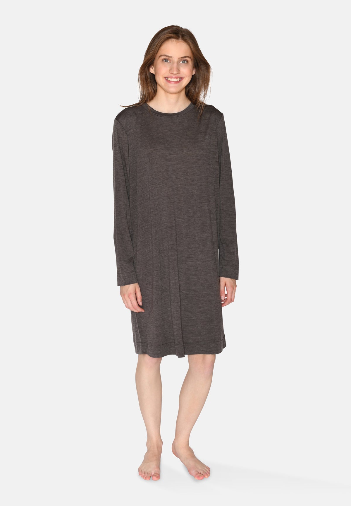 Marcia L/S Dress, Pavement Melange – CCDK Copenhagen