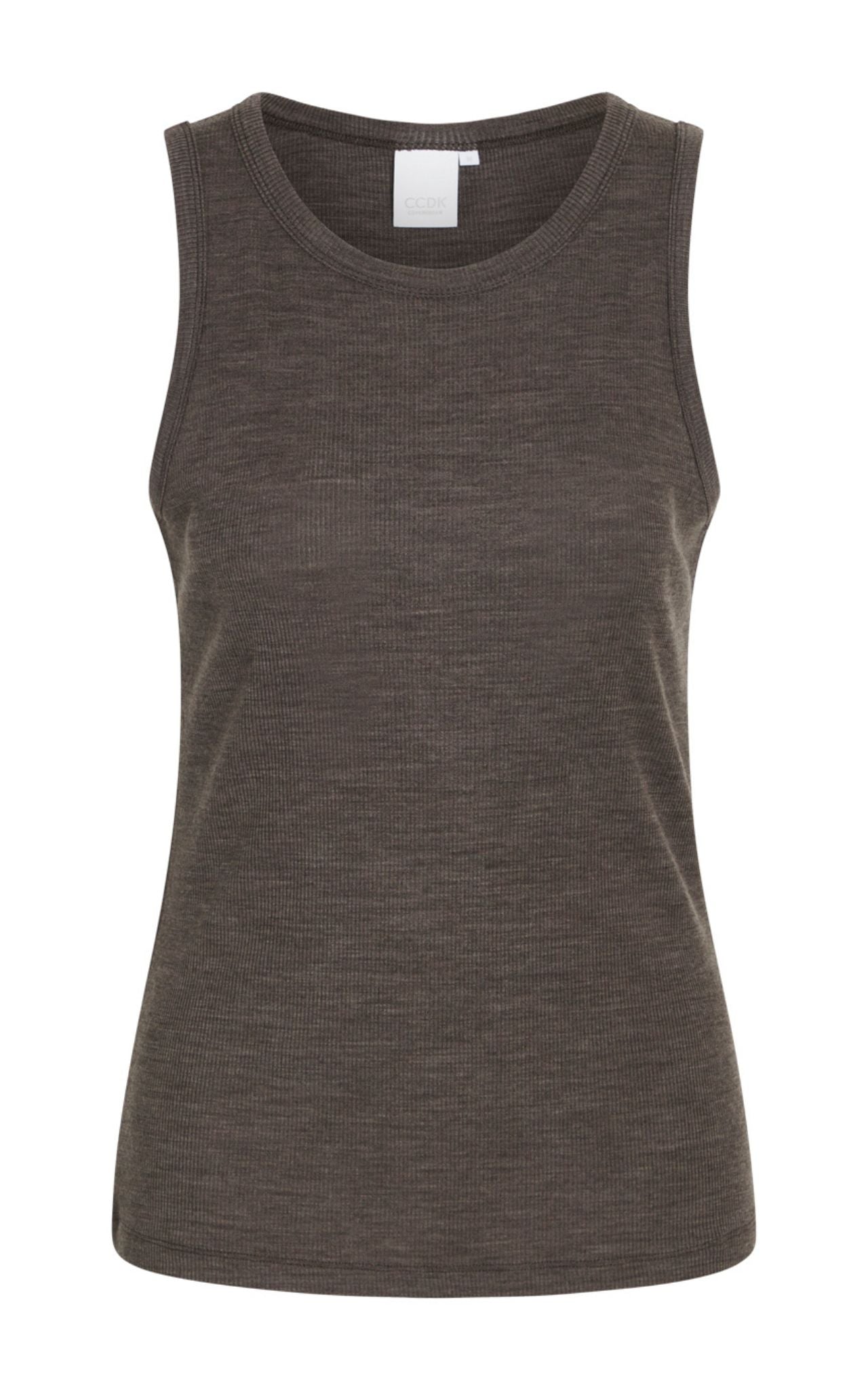 Monica Tank Top, Pavement Melange