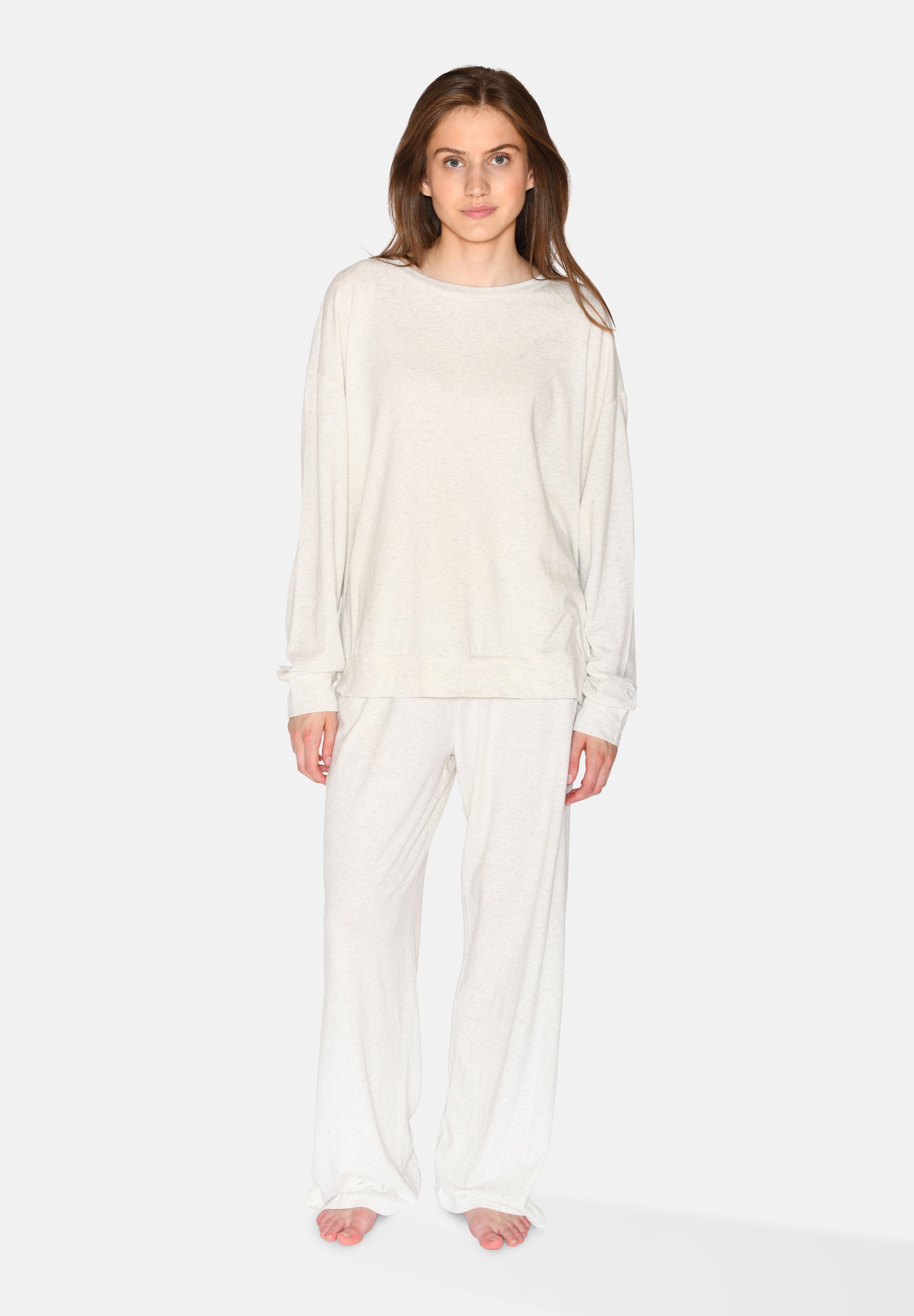 Joicy Sweatshirt, Beige Melange