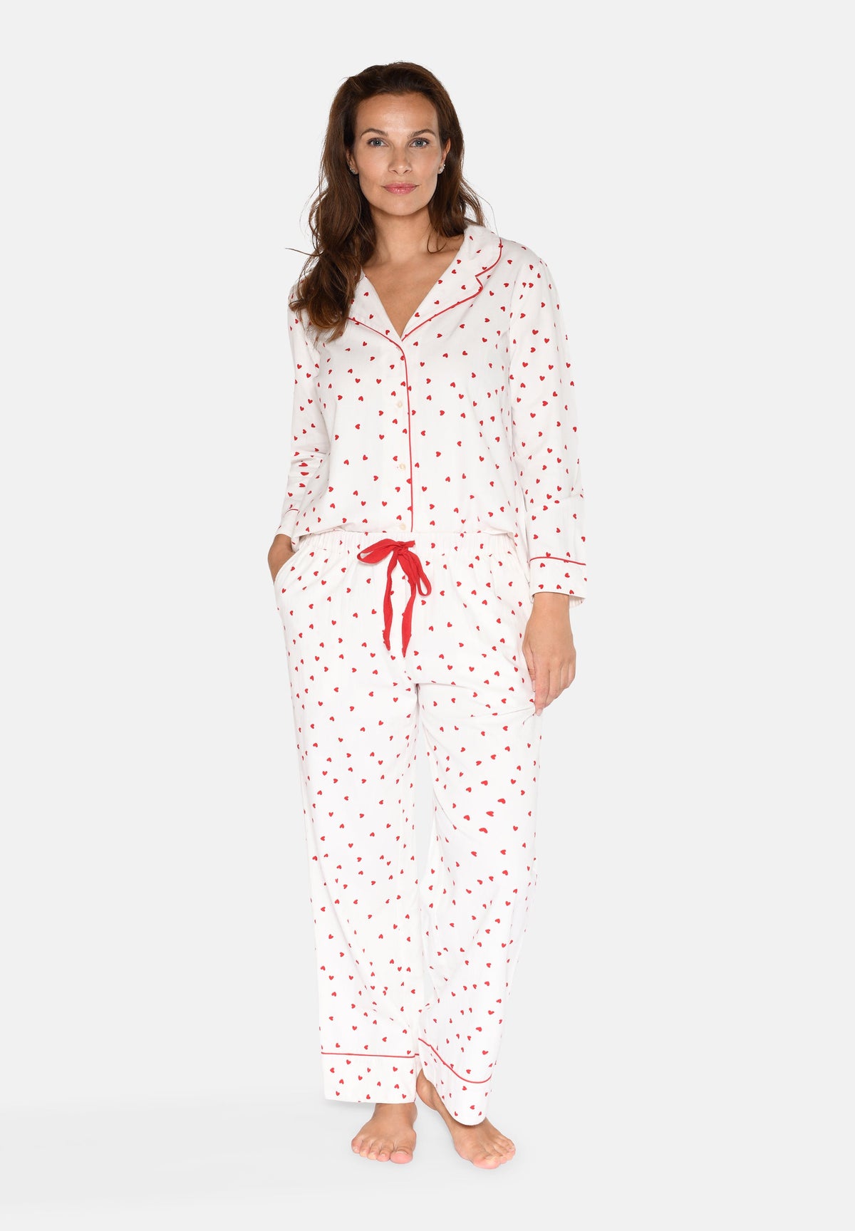 Nicola AOP Pants, Snow White – CCDK Copenhagen