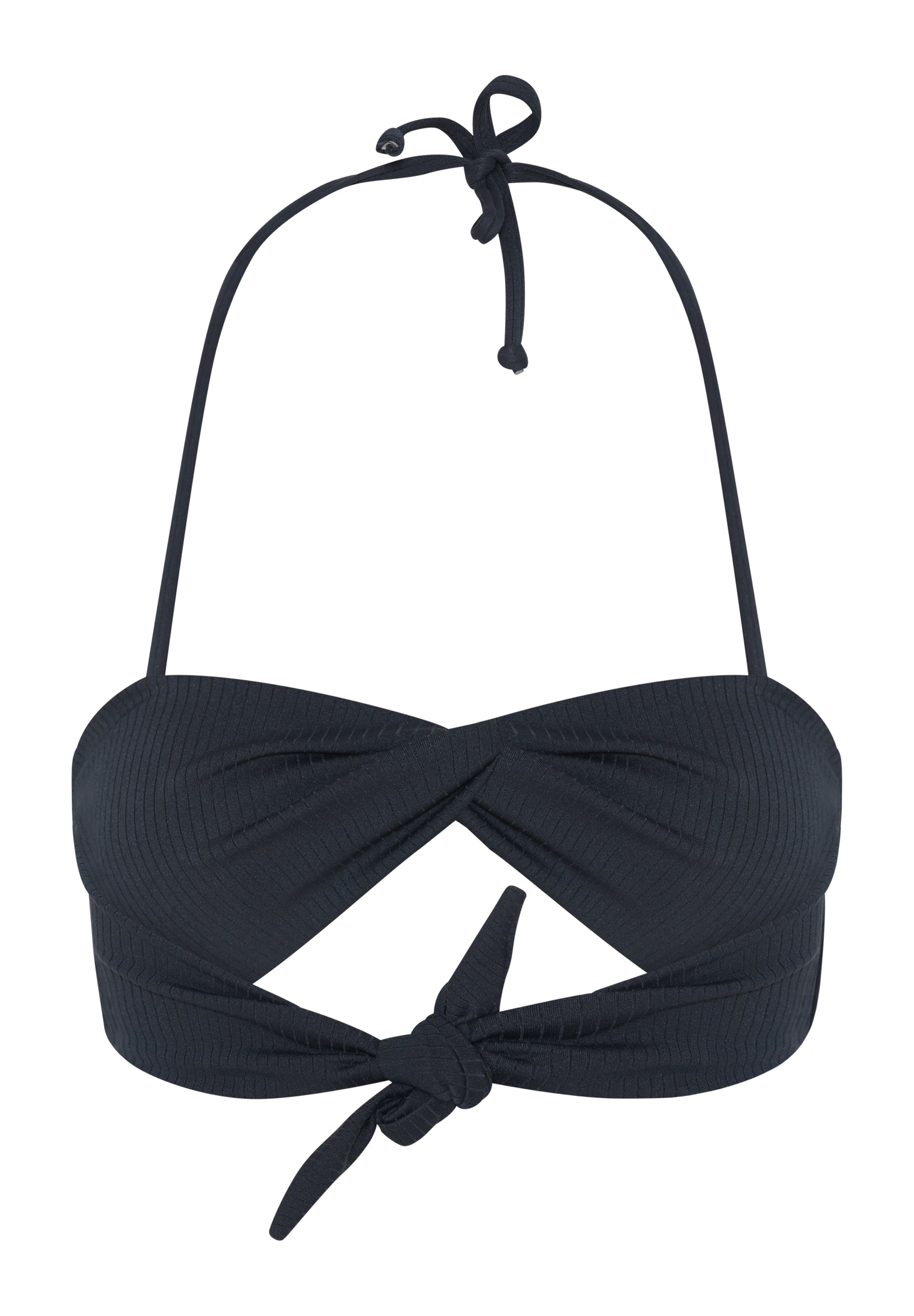 Charlotta Bikini Top, Black