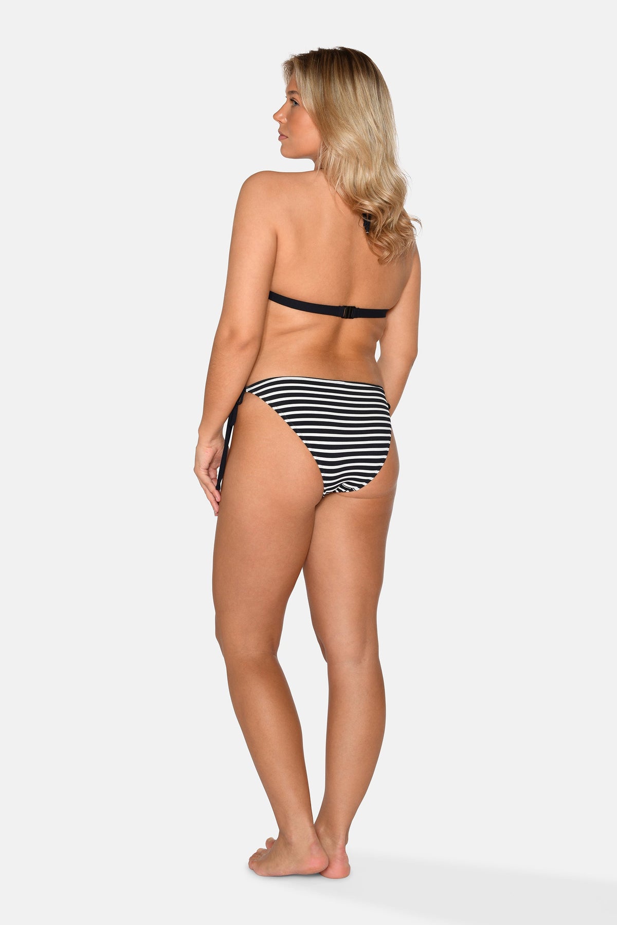 Carin Tie Tanga Bikini Brief, Black Stripe – CCDK Copenhagen