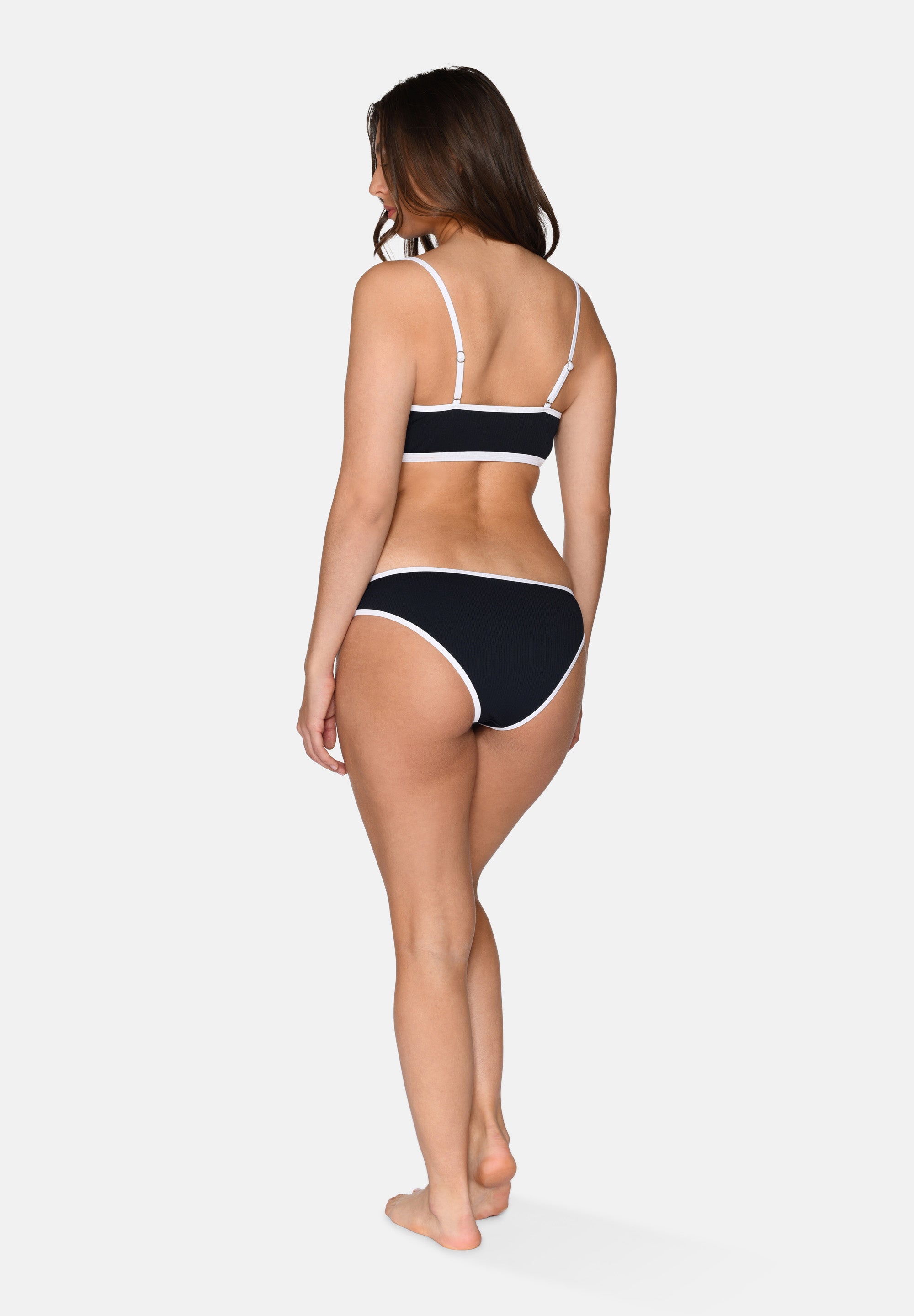 Babette Bikini Top, Black