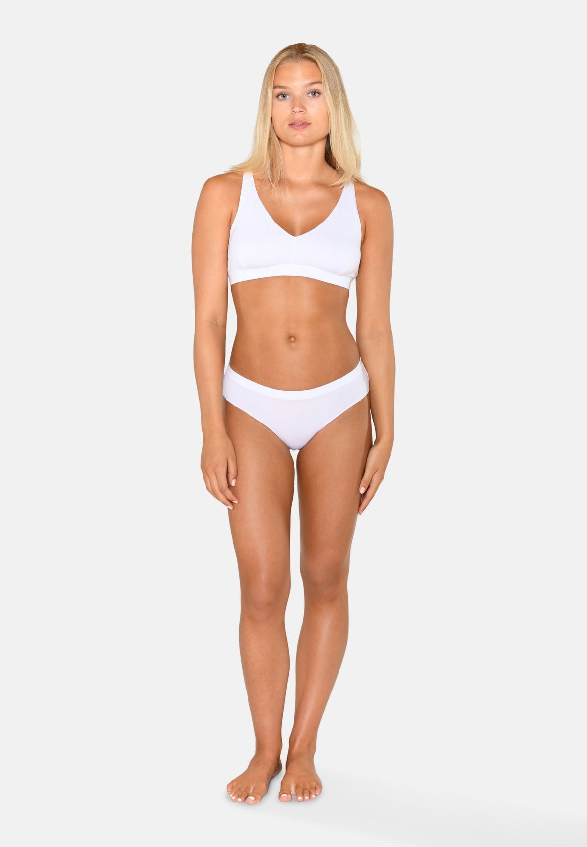 2-Pack Modal Bra Top, White – CCDK Copenhagen