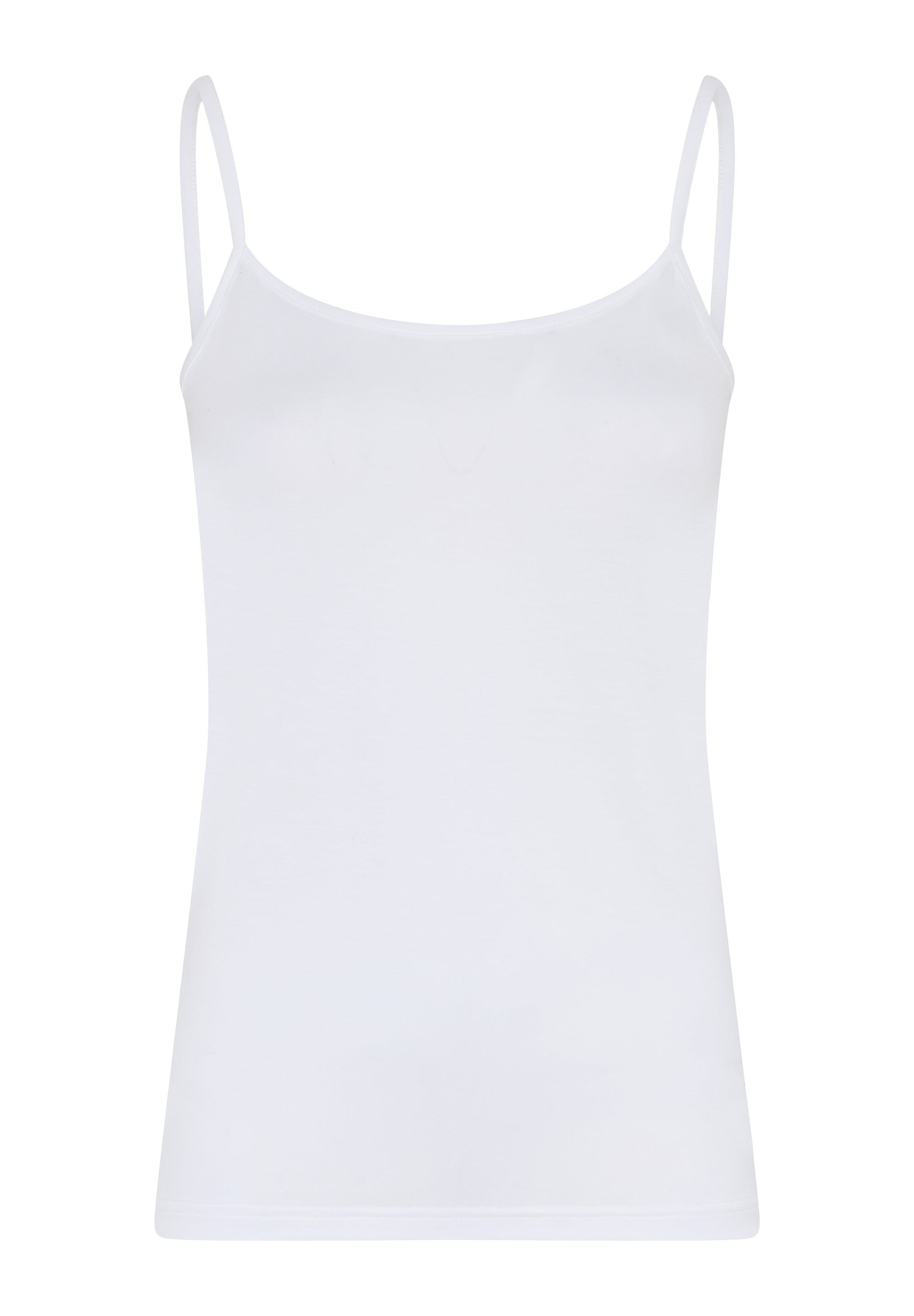 Modal Strap Top, White