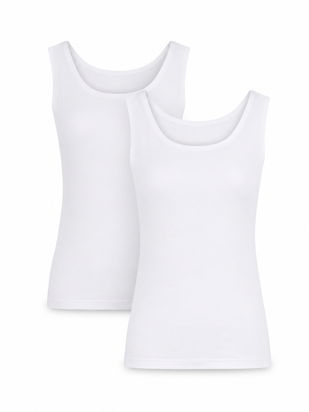 2-Pack Modal Tank Top, White – CCDK Copenhagen