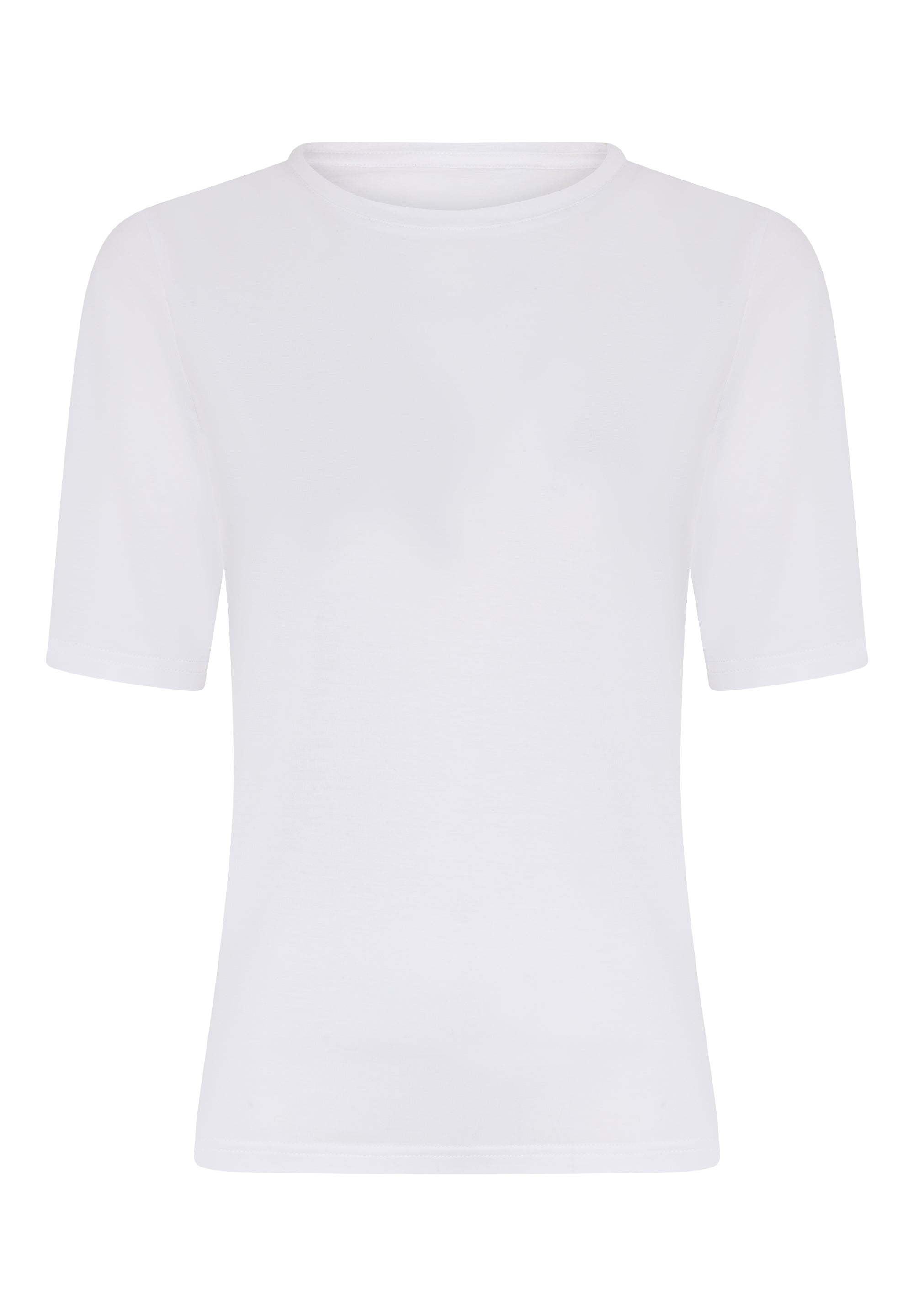 Modal S/S T-shirt, White