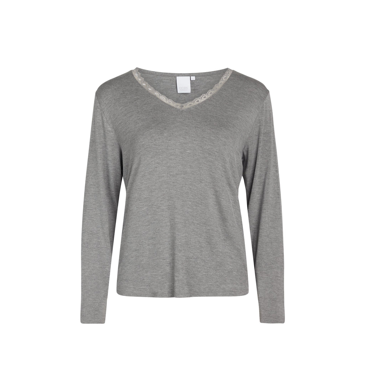 Jordan Long Sleeve T-Shirt, Grey Melange – CCDK Copenhagen