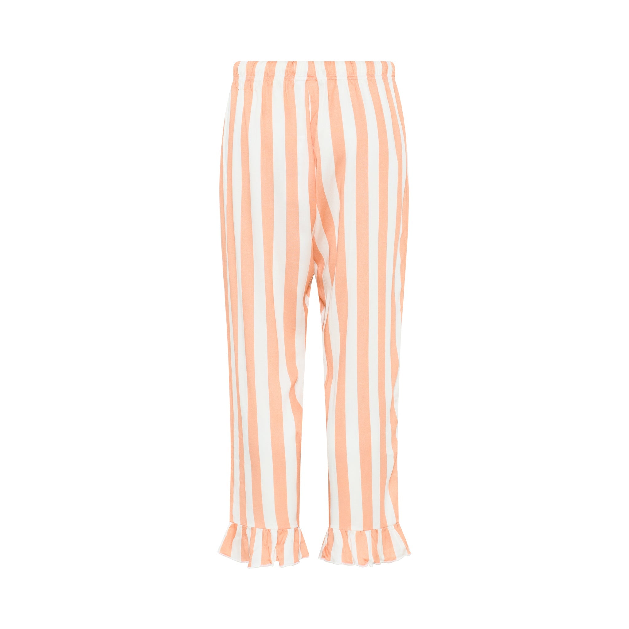 Saga Crop Pants, Coral Sands Stripe
