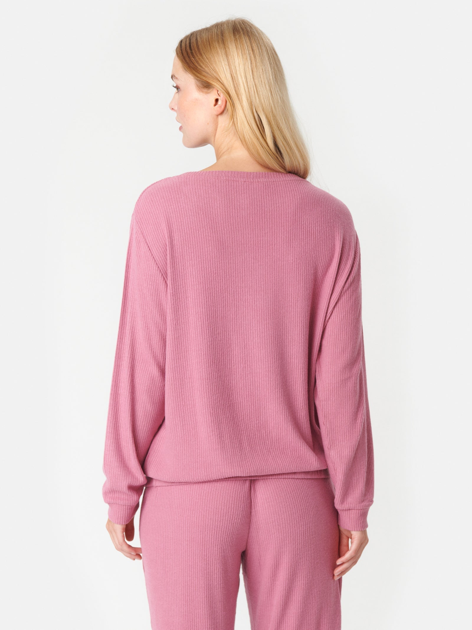 Lydia Cosy Shirt, Heather Rose