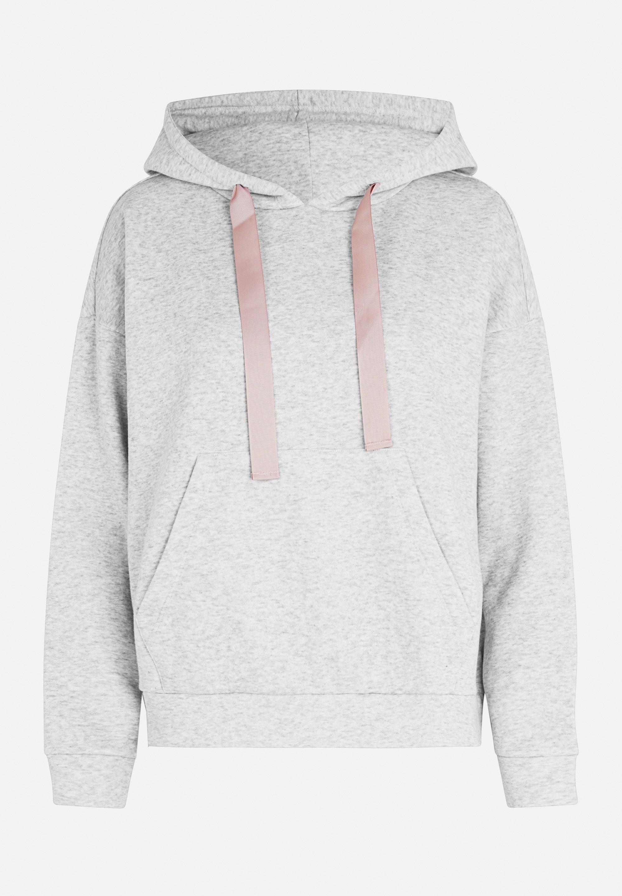 Anna Sweat Hoodie, Light Grey Melange