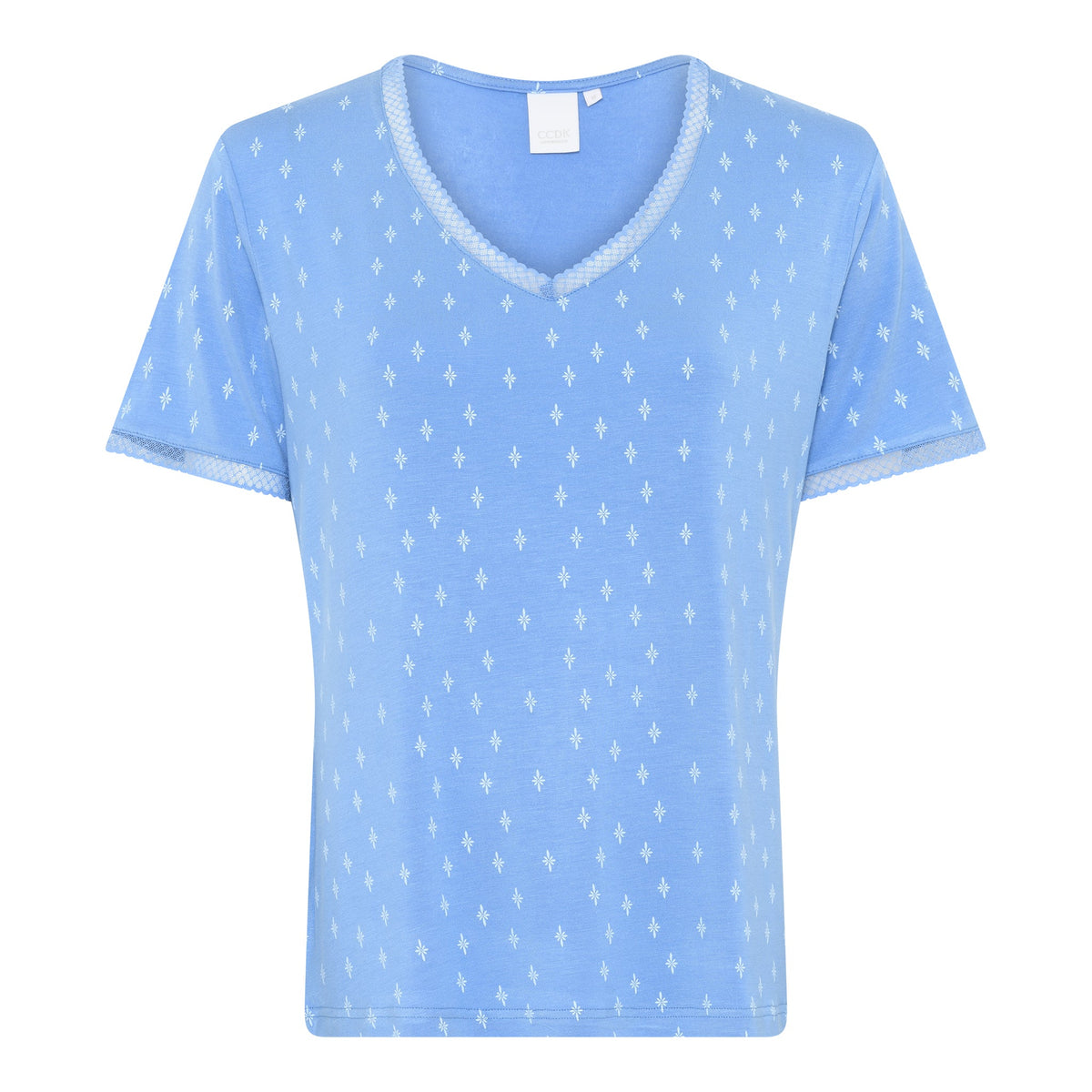 Jordan S/S T-shirt, Azurine AOP – CCDK Copenhagen