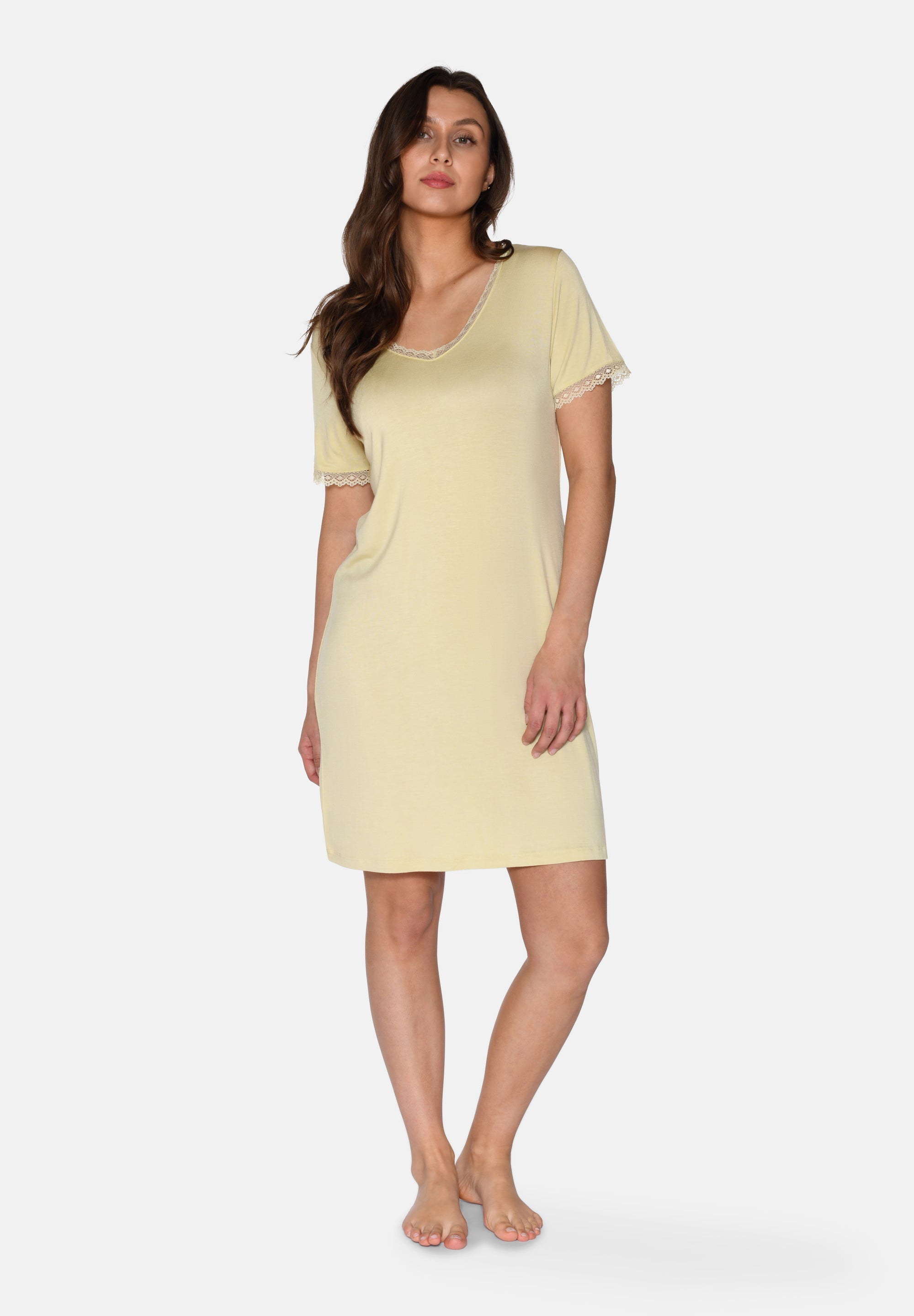 Jacqueline S/S Dress, Hay