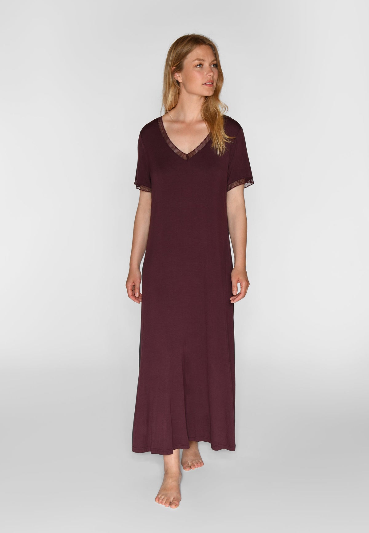 Jacqueline S/S Long Dress, Fudge – CCDK Copenhagen