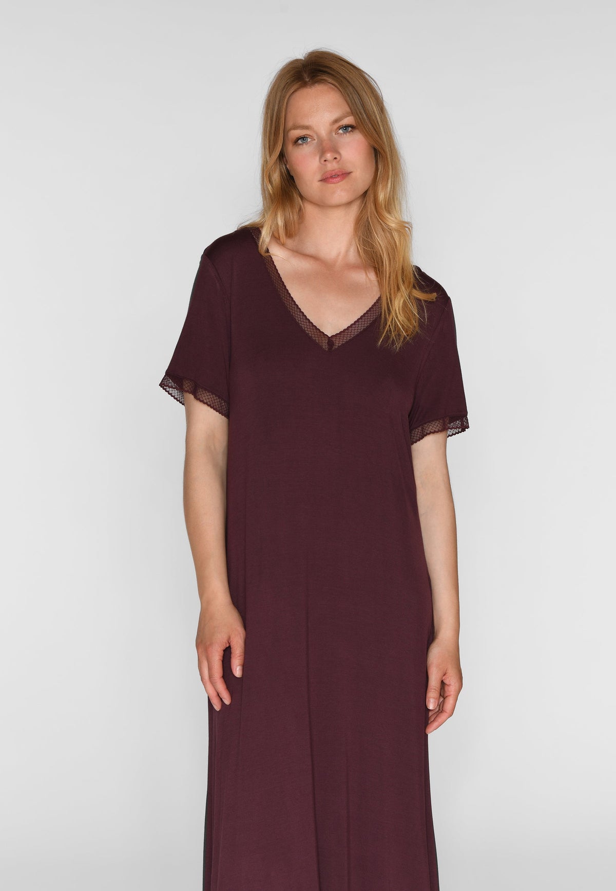 Jacqueline S/S Long Dress, Fudge – CCDK Copenhagen