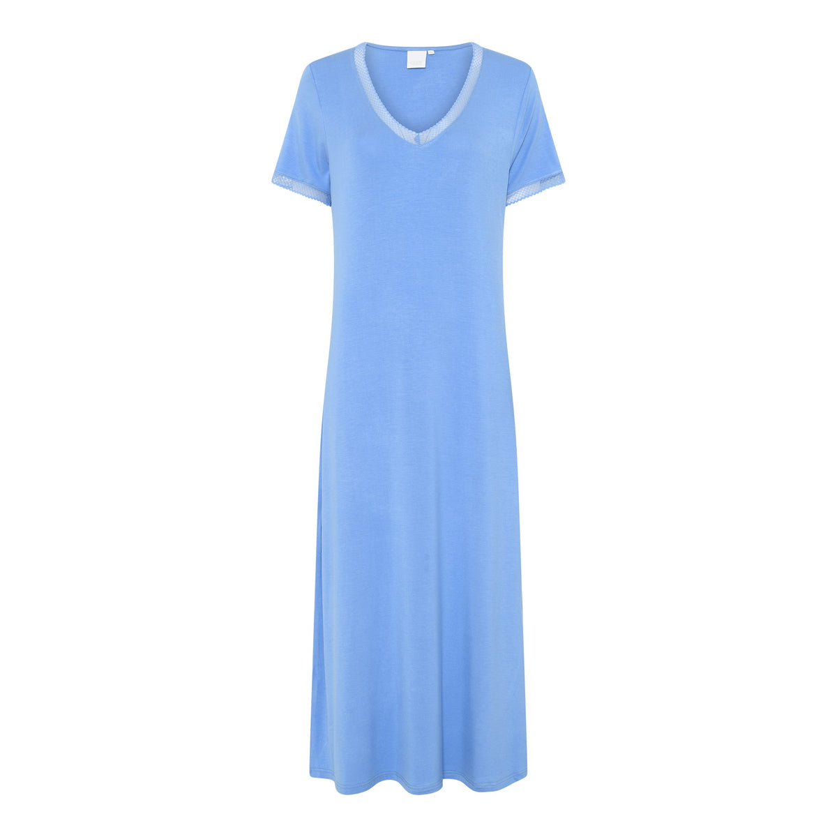 Jacqueline S/S long Dress, Azurine – CCDK Copenhagen